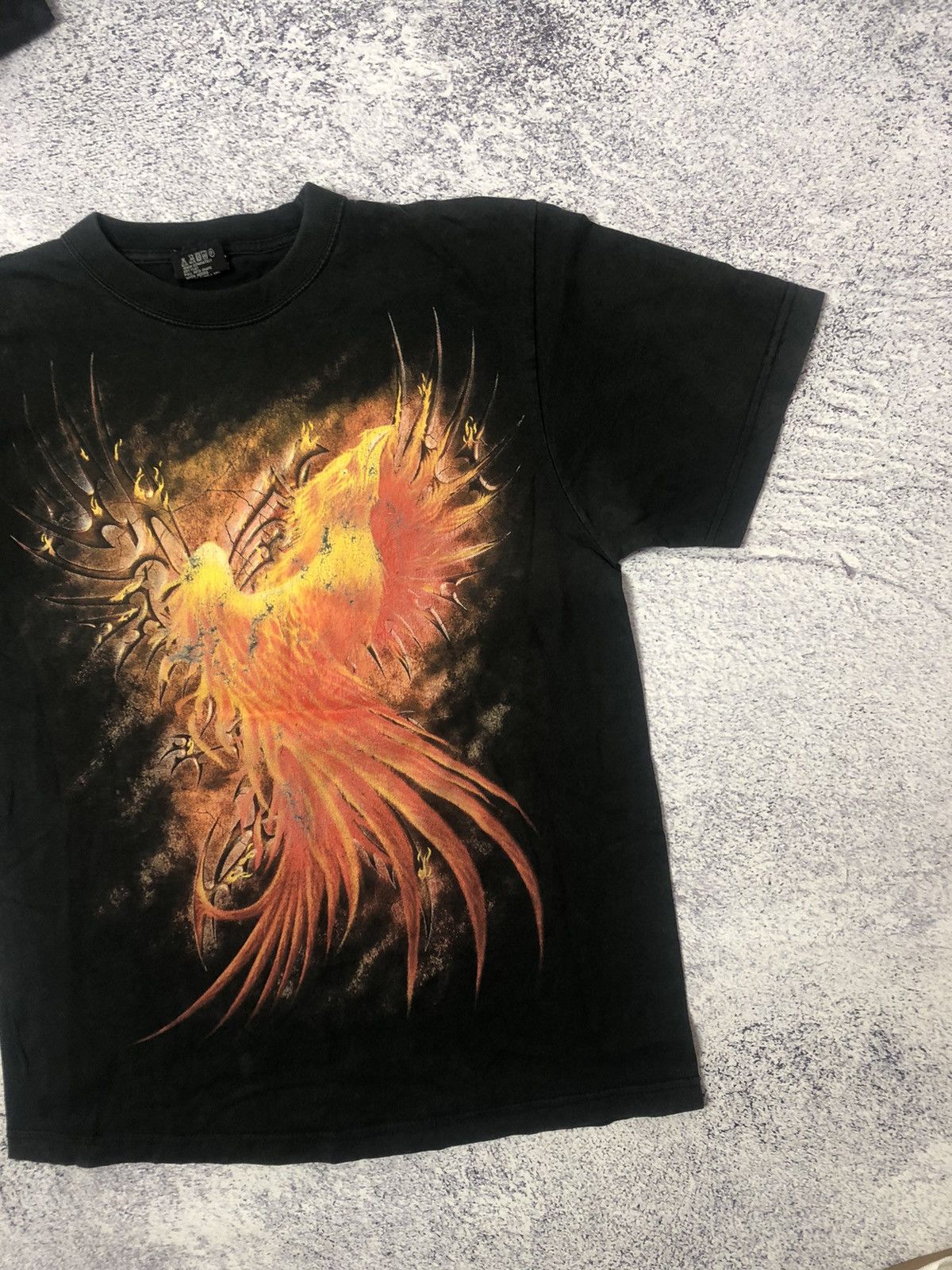 Japanese Brand × Vintage Vintage t-shirt spiral y2k men’s size M y2k casual usa Size US M / EU 48-50 / 2 - 3 Thumbnail