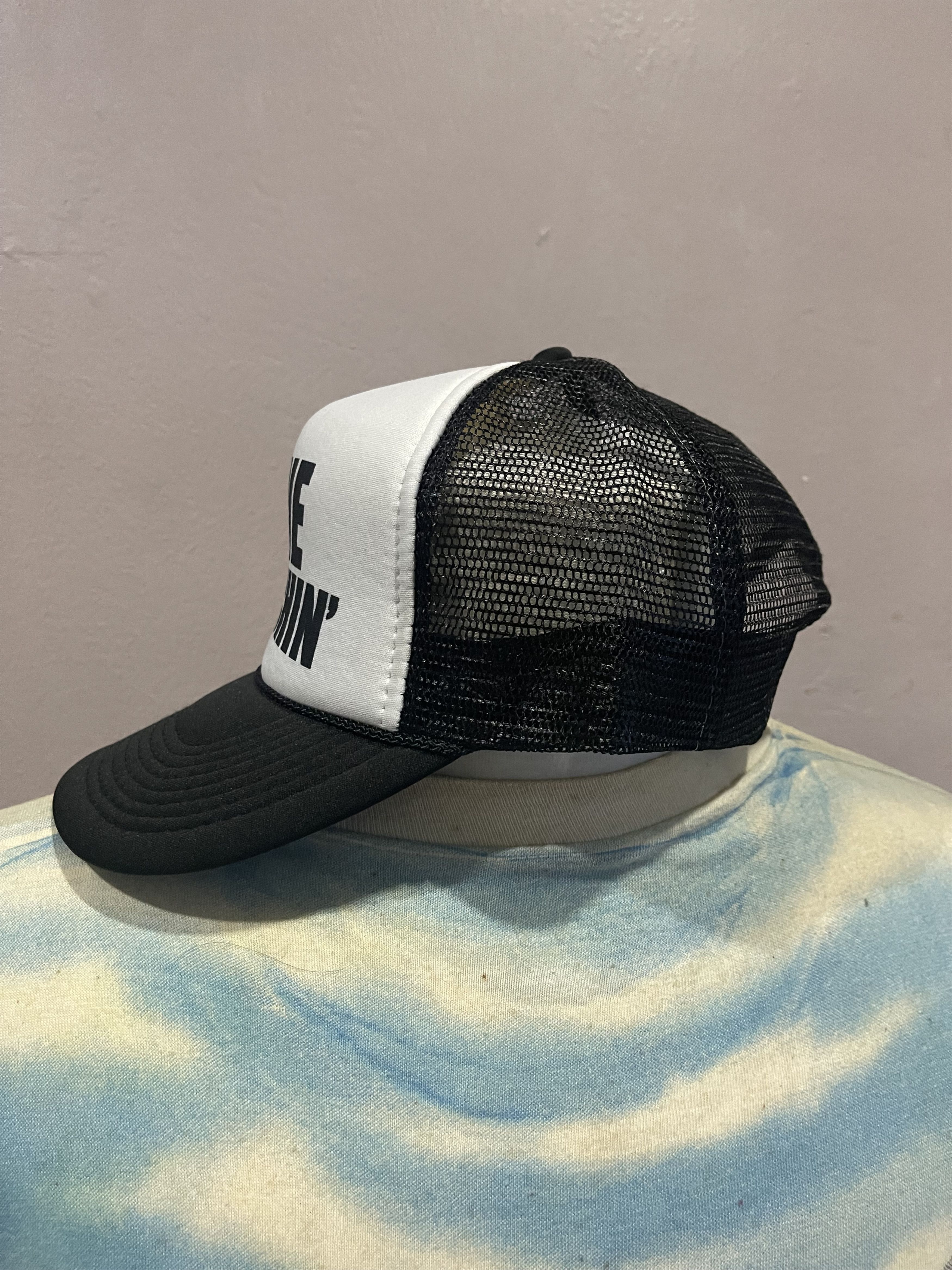 Japanese Brand Gone Squatchin Trucker Cap Hat Size ONE SIZE - 3 Thumbnail