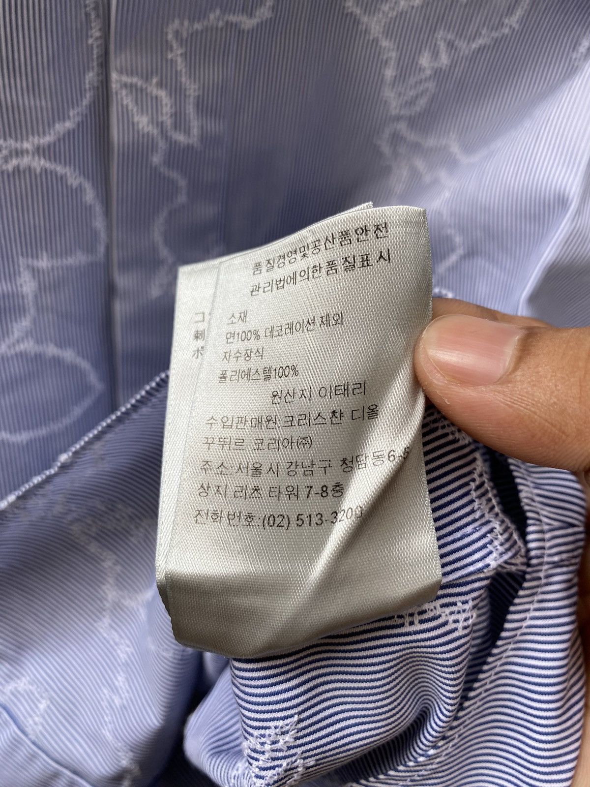 Dior Embroidered Shirt Size US S / EU 44-46 / 1 - 16 Thumbnail