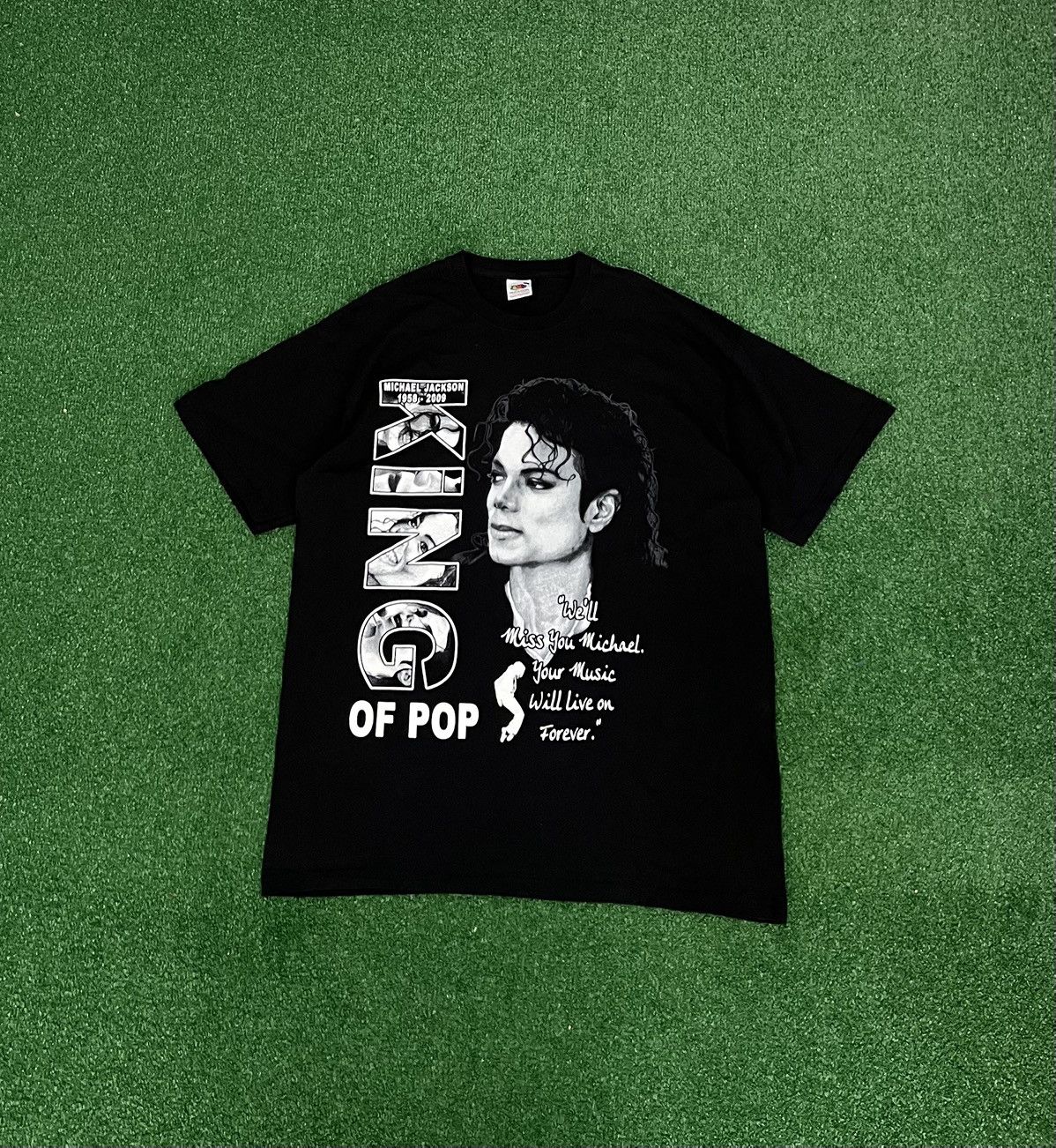 Michael Jackson Michael Jackson T-Shirt King Of Pop 2010 Size US L / EU 52-54 / 3 - 1 Thumbnail