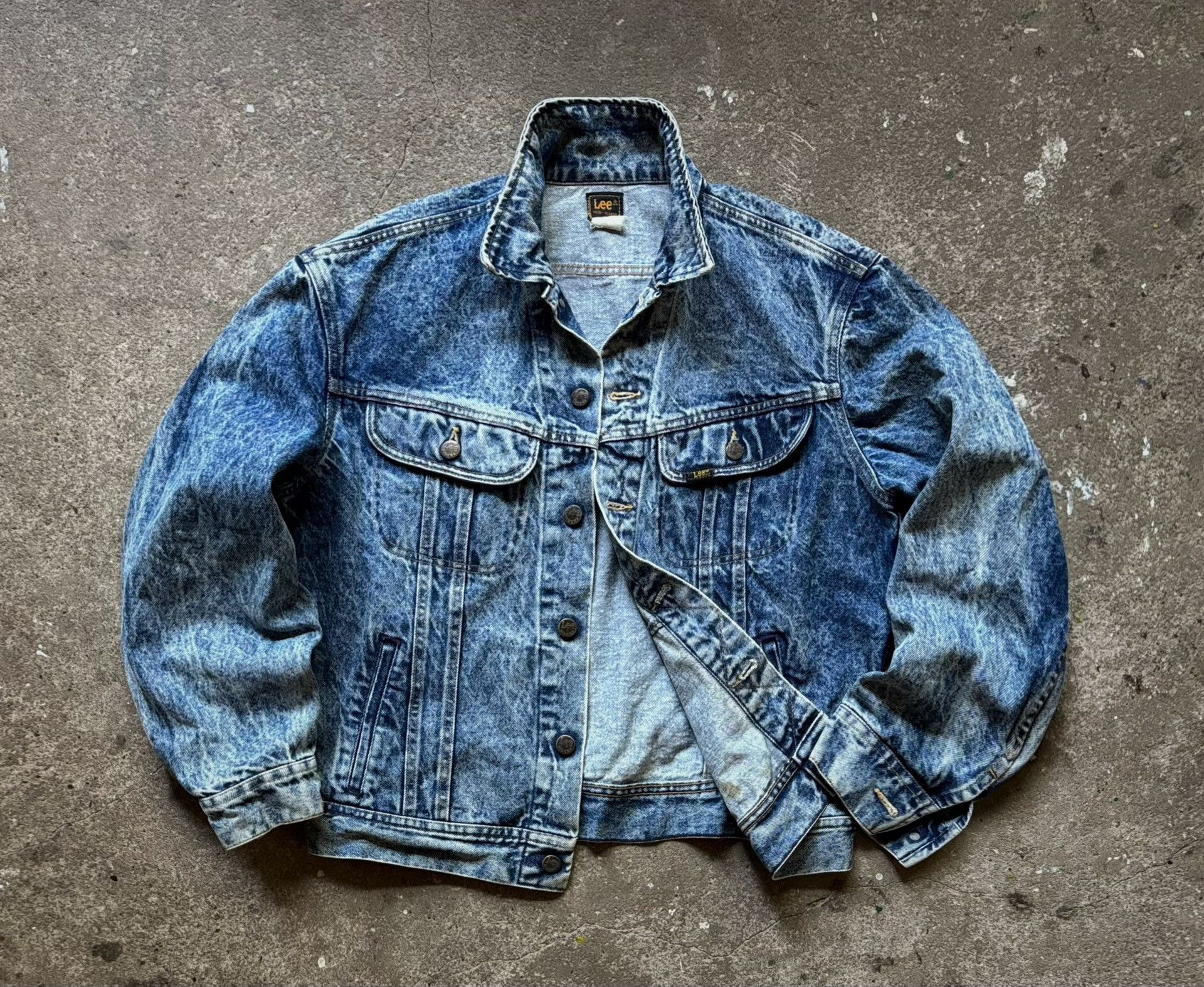 Vintage Vintage Lee Riders 220 Denim Jacket Size US M / EU 48-50 / 2 - 1 Thumbnail