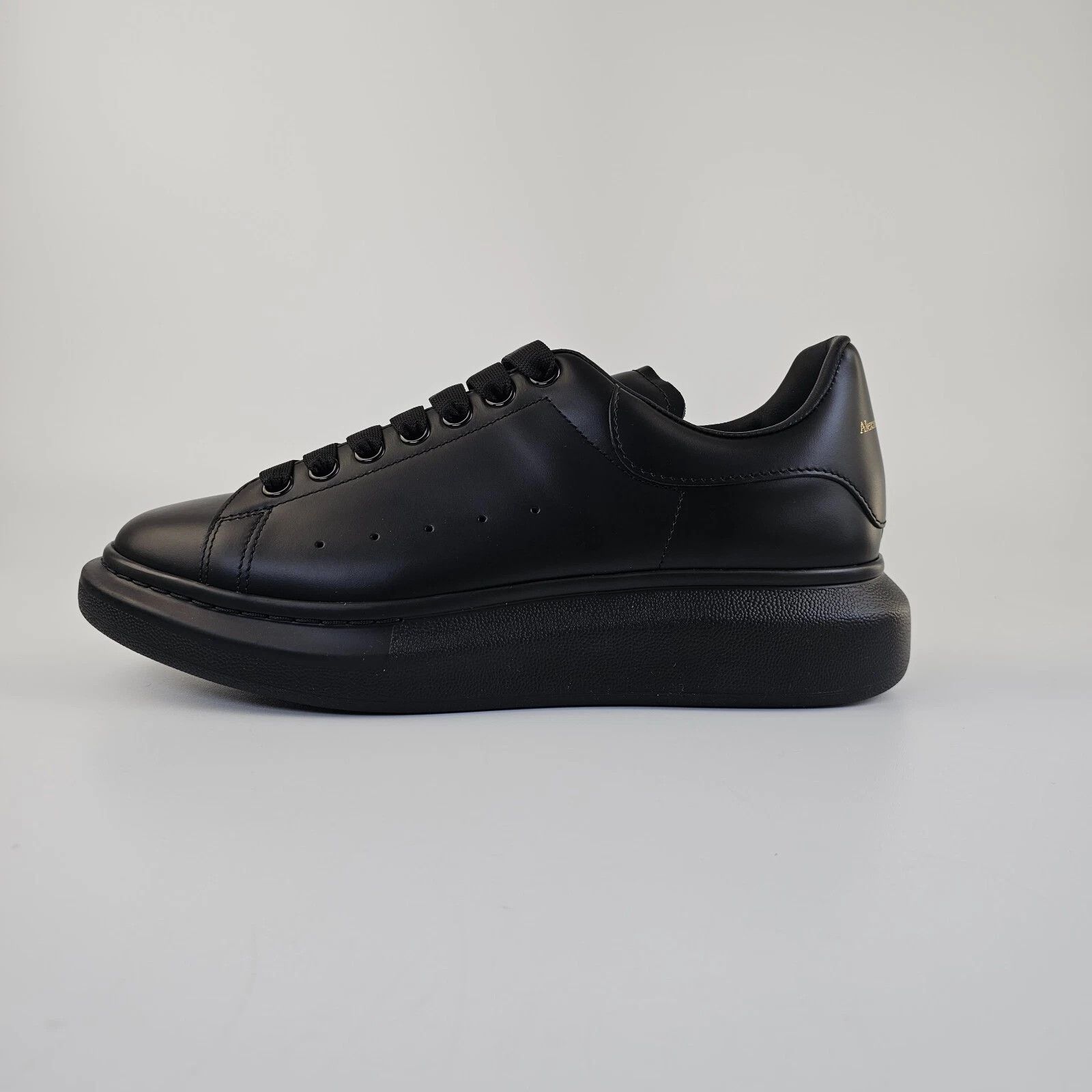 Alexander McQueen ALEXANDER MCQUEEN Oversized Men's Black Sneakers New Size US 11.5 / EU 44-45 - 3 Thumbnail