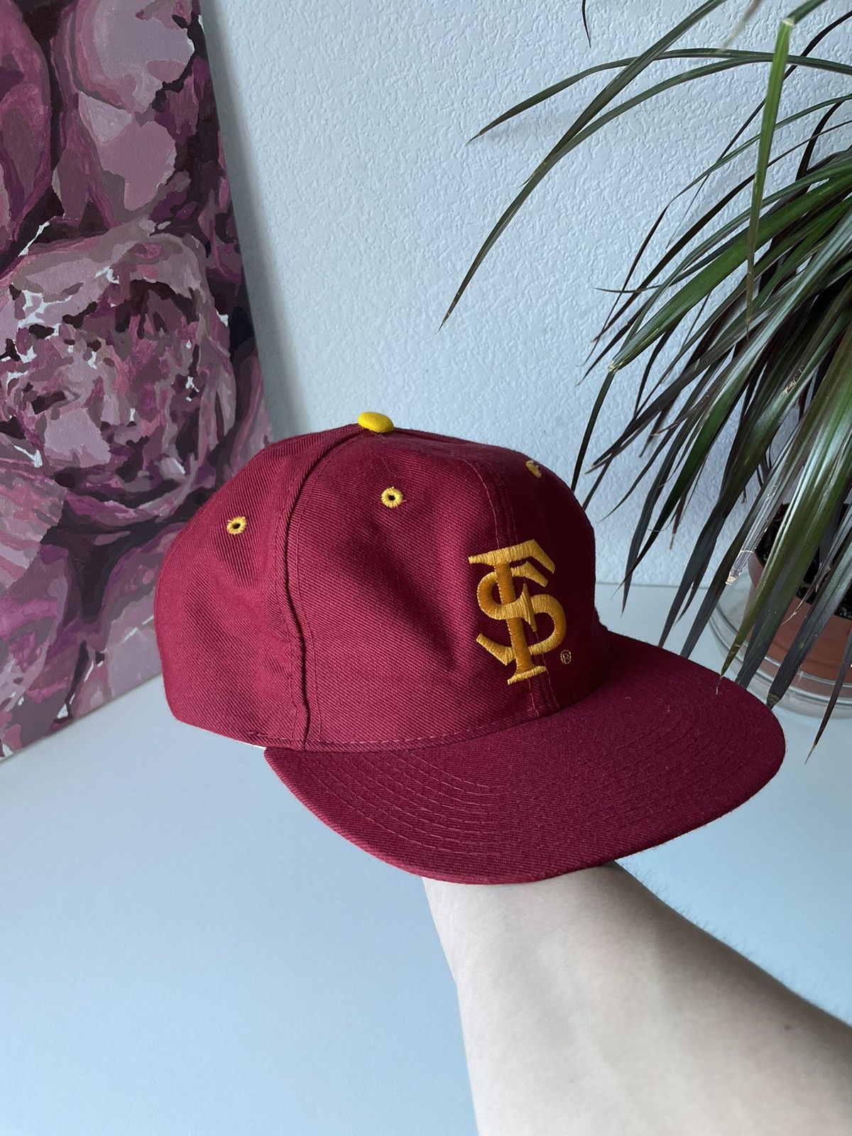 NFL × Vintage *RARE*VTG Florida State Seminoles New Era Pro Model Hats Cap Size ONE SIZE - 2 Thumbnail