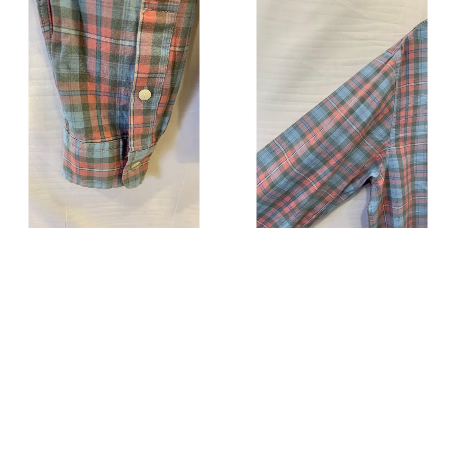 Faherty Faherty Brand Button-Down Shirt Plaid Long Sleeve Blue Pink Heritage S Mens Shirt Size US S / EU 44-46 / 1 - 9 Thumbnail