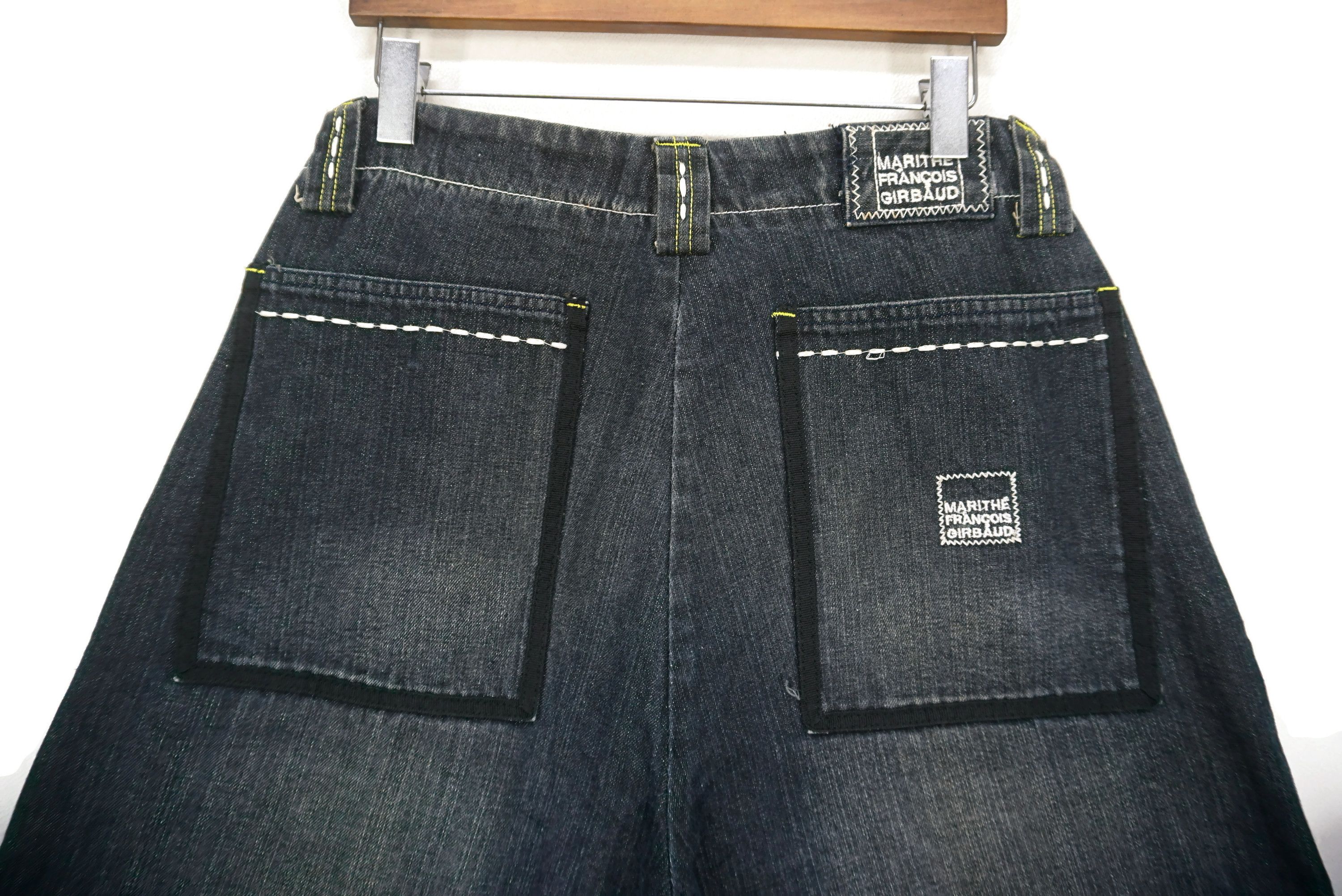 Marithe + Francois Girbaud Vintage Baggy Jeans Shutter Denim fits W35xL33 Size US 34 / EU 50 - 9 Thumbnail