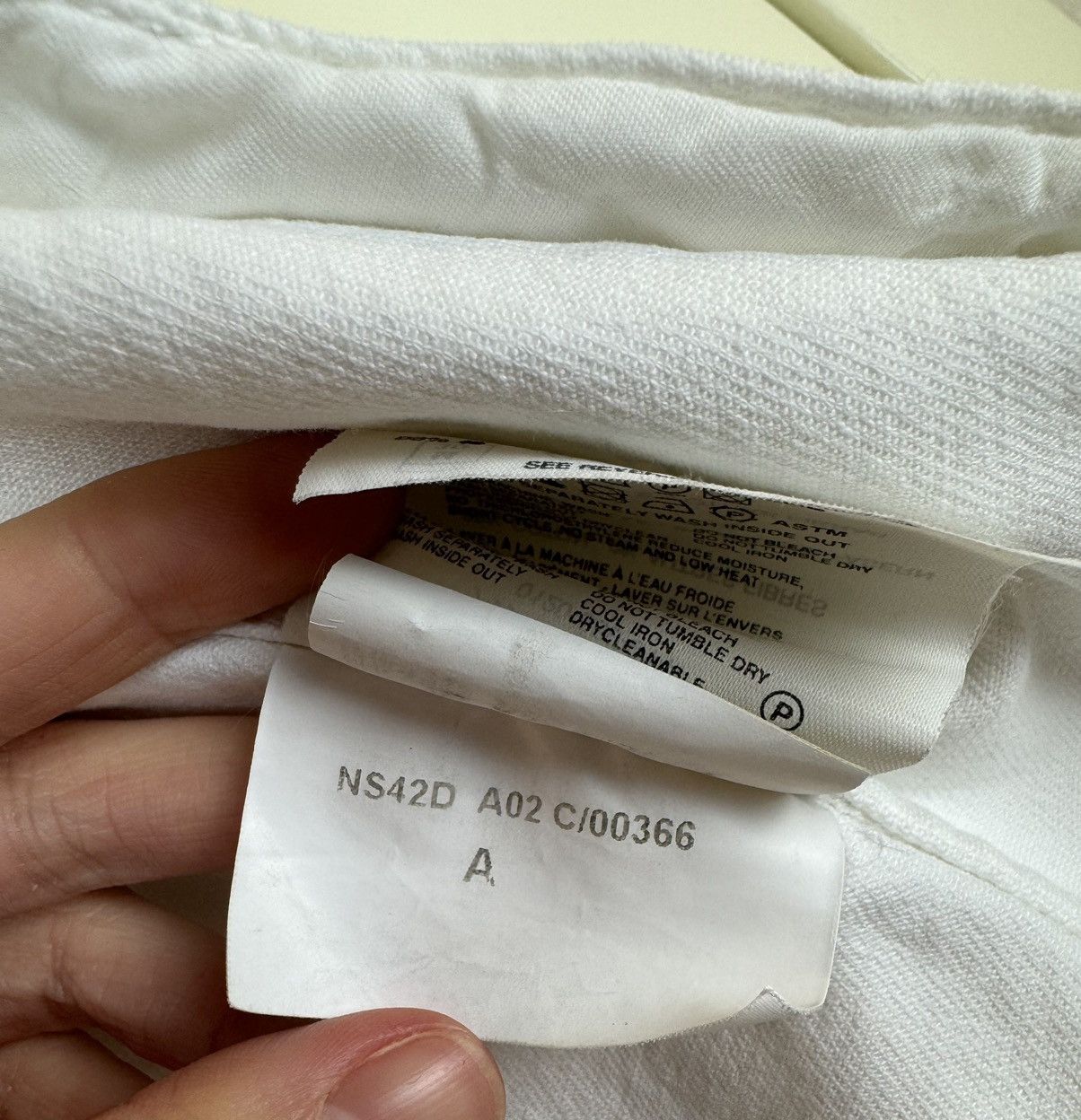 Prada Prada Luna Rosa vintage white denim cotton jacket rare S Size S / US 4 / IT 40 - 13 Thumbnail