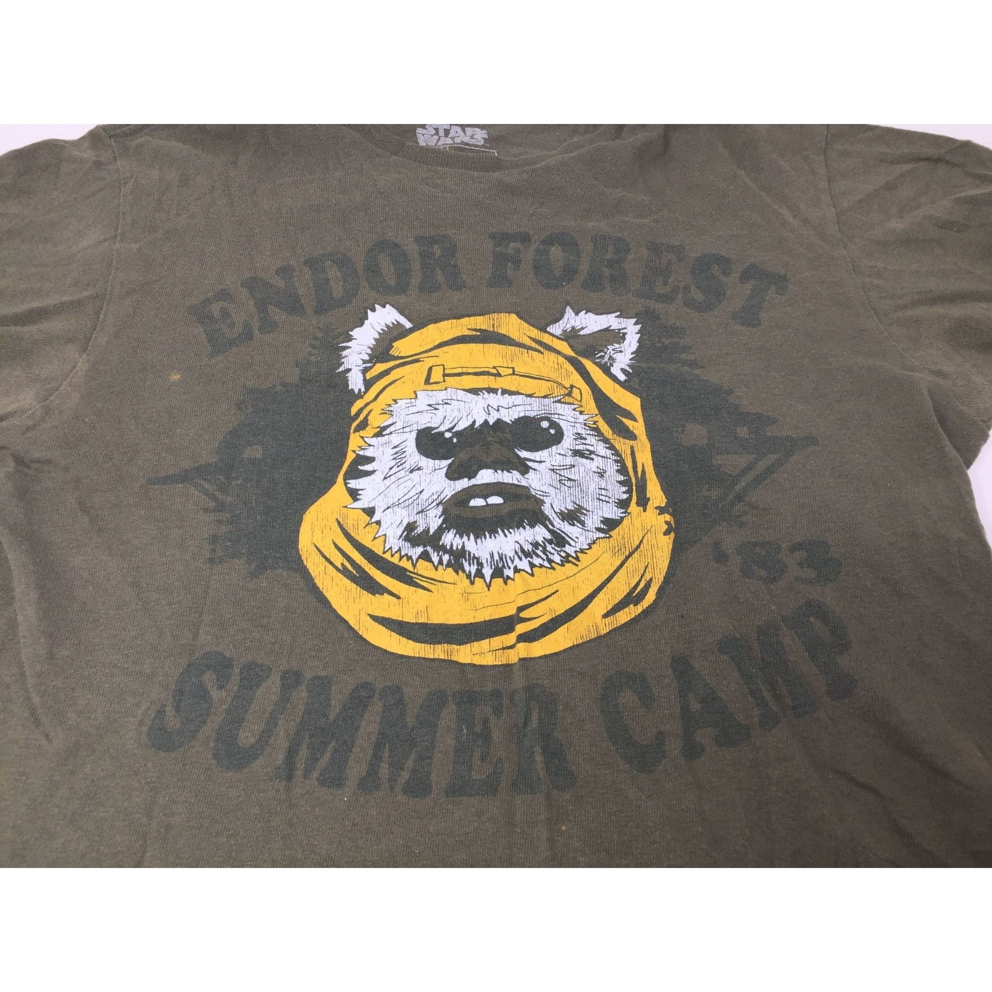 Star Wars Stars Wars ''Endor Forest Summer Camp'' Short Sleeved Tee Sh Size US L / EU 52-54 / 3 - 2 Thumbnail