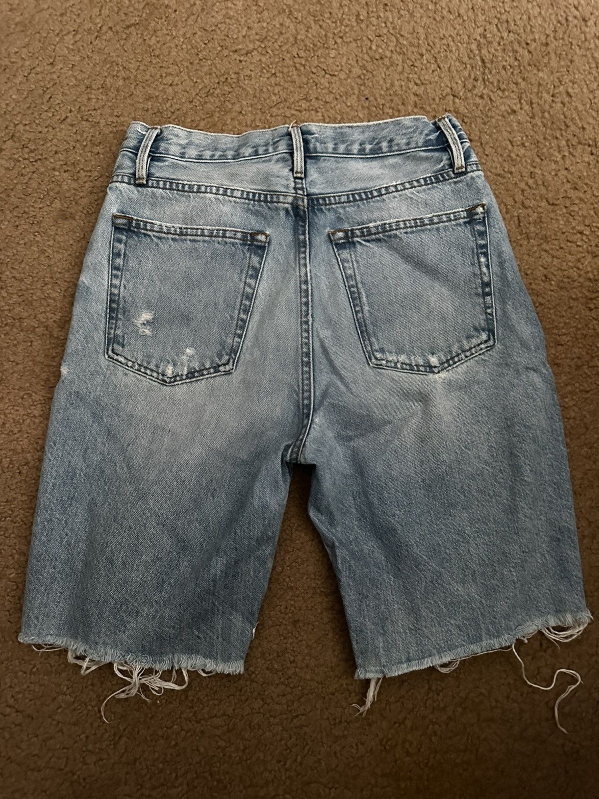 Frame Womens Frame long jean shorts Size 25" / US 0 / IT 36 - 2 Thumbnail