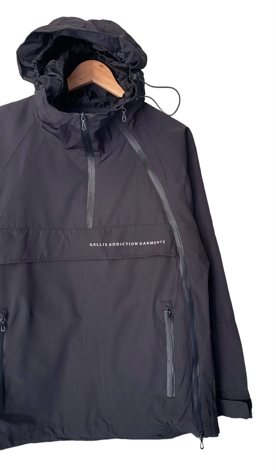 Japanese Brand Gallis Addiction Garment Hoodie Anorak Jacket Size US L / EU 52-54 / 3 - 2 Thumbnail