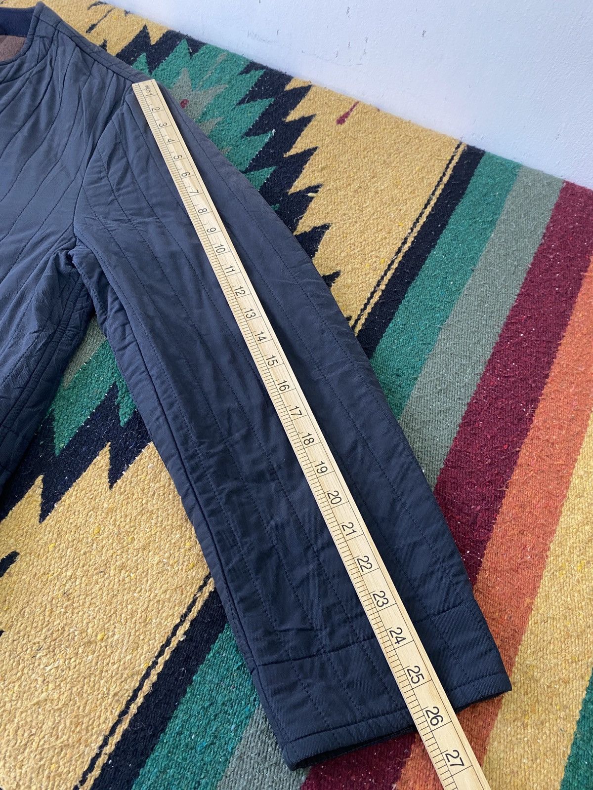 Dries Van Noten 2000’s Dries Van Noten Quilted Collarless Coat Size US M / EU 48-50 / 2 - 6 Thumbnail