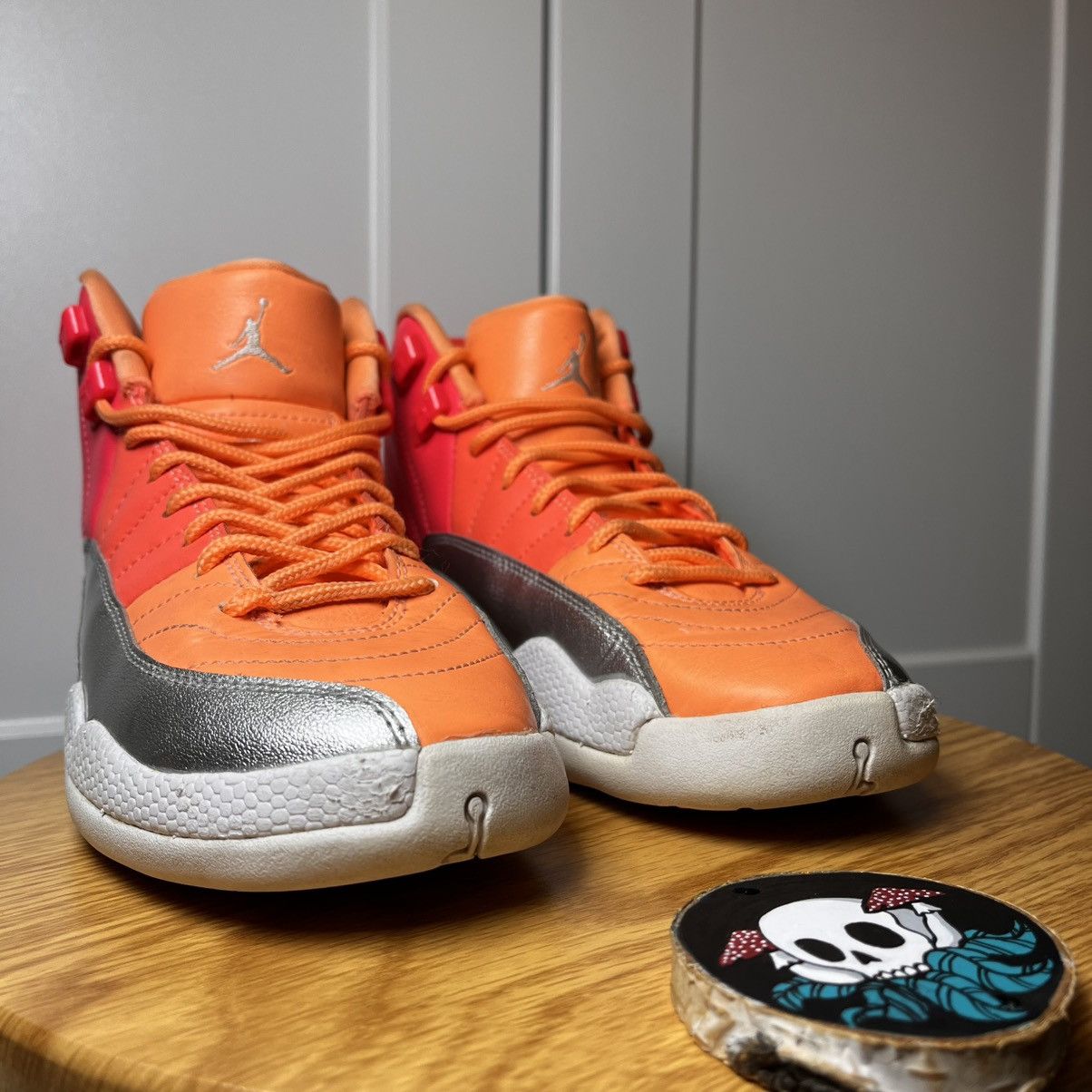 Jordan Brand Women’s Air Jordan 12 Retro GS 'Sunrise - Preloved 7W Size US 7 / EU 40 - 6 Thumbnail