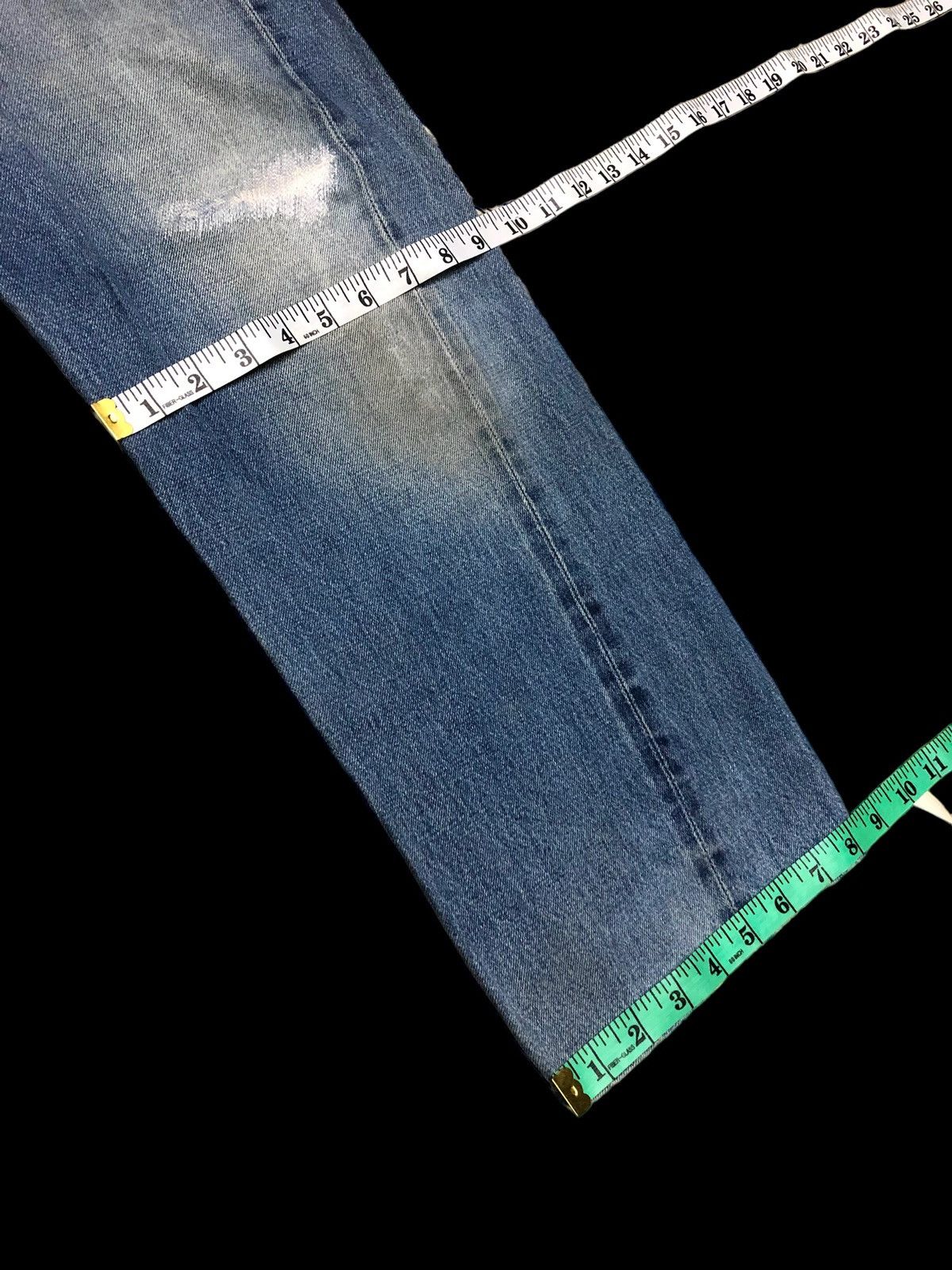 Denime DENIME JAPAN SELVEDGE DISTRESSED JEANS Size US 30 / EU 46 - 14 Thumbnail