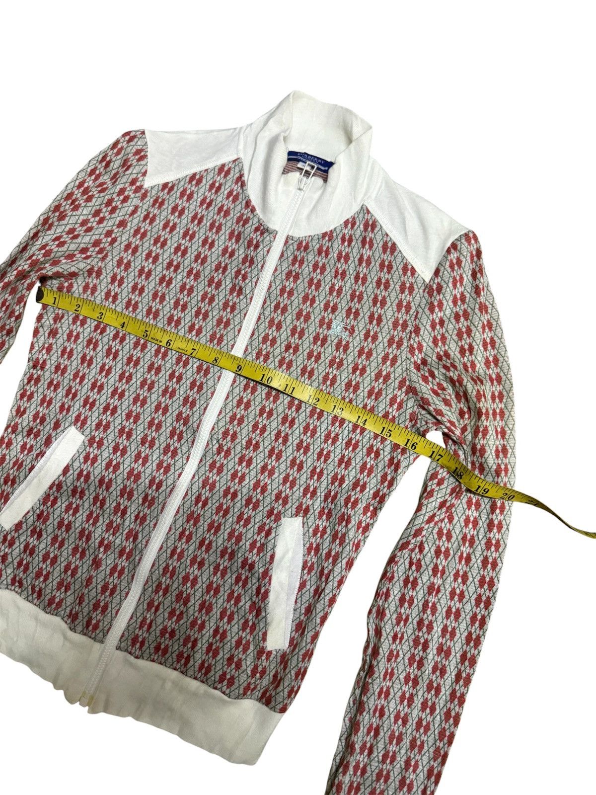 Burberry Burberry London Blue Label Patterned Track Jacket Size S / US 4 / IT 40 - 5 Thumbnail