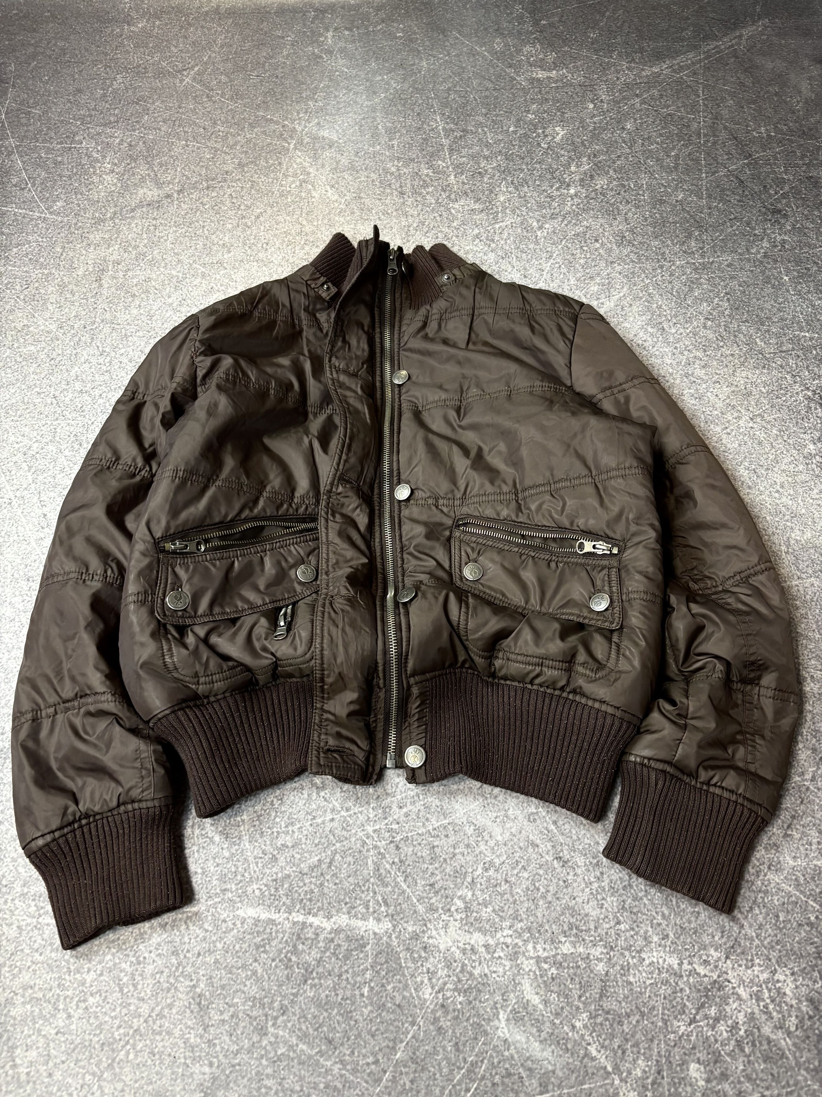 Hysteric Glamour VERY RARE MAISON MARGIELA STYLE OPIUM PUFFER JACKET 90s Size US S / EU 44-46 / 1 - 1 Thumbnail