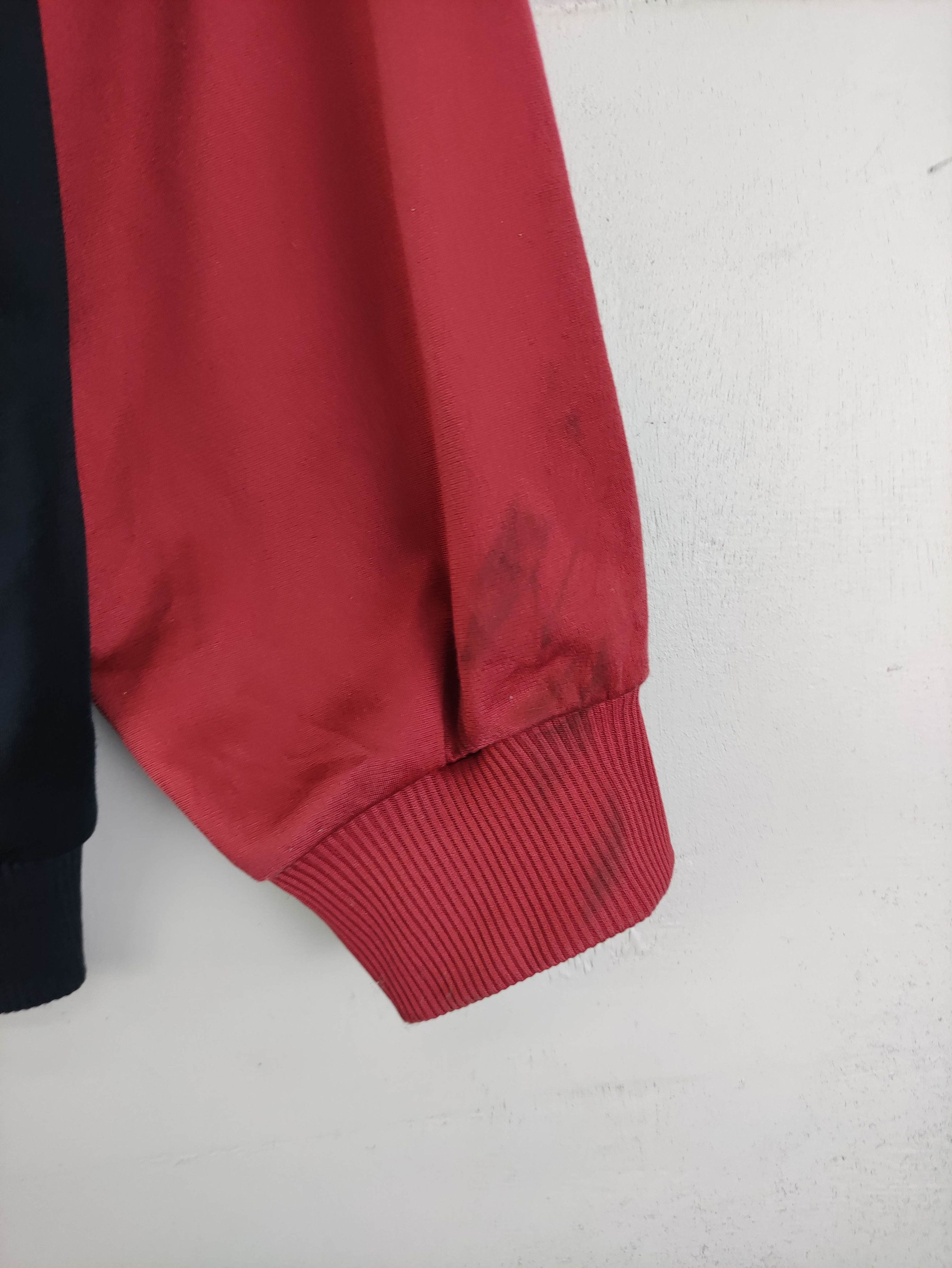 Adidas Vintage 90s Adidas Sweater Jacket Blocks Colour Zipper Size US XL / EU 56 / 4 - 2 Thumbnail