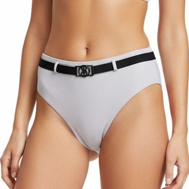 Victoria's Secret Victoria's Secret French Mauve Ribbed Bikini Bottom, M Size ONE SIZE - 1 Thumbnail