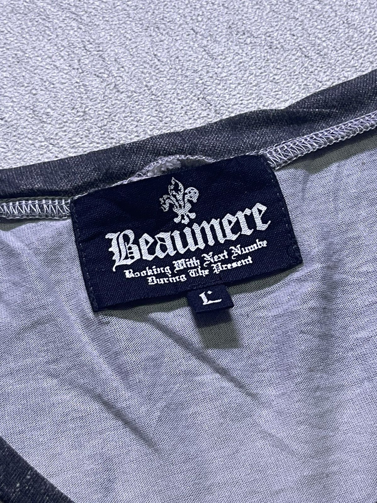 Japanese Brand Y2K BEAUMERE long sleeve tshirt tie dye motif Size US M / EU 48-50 / 2 - 4 Thumbnail