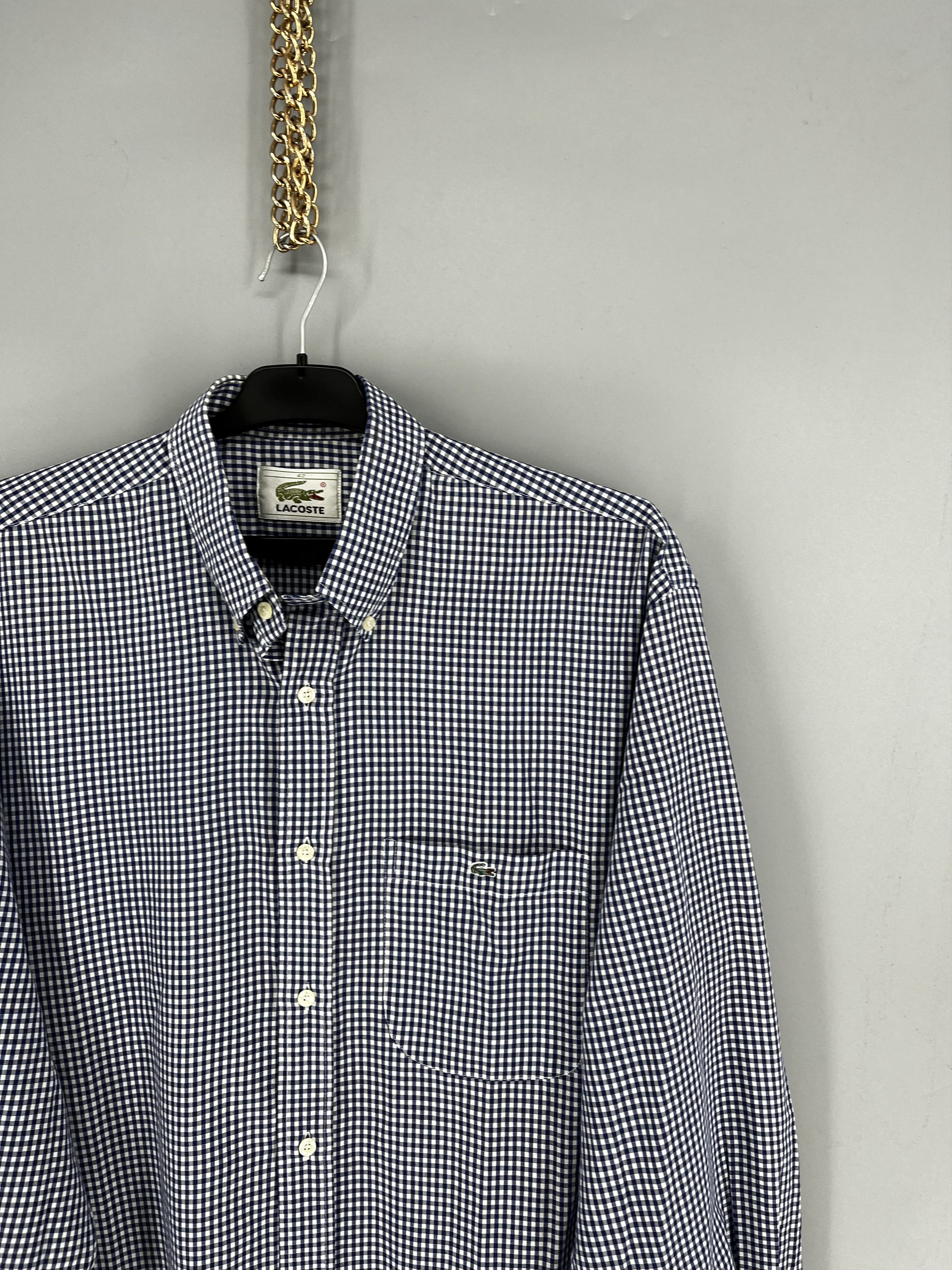 Lacoste Lacoste vintage luxury streetwear shirt Size US L / EU 52-54 / 3 - 5 Thumbnail