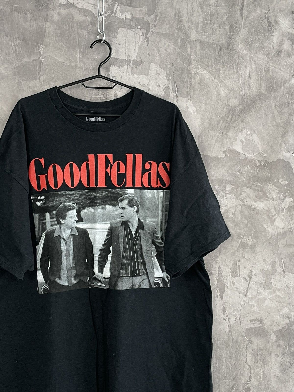 Vintage Vintage Goodfellas Rare Big Logo T Shirt Size US L / EU 52-54 / 3 - 4 Thumbnail