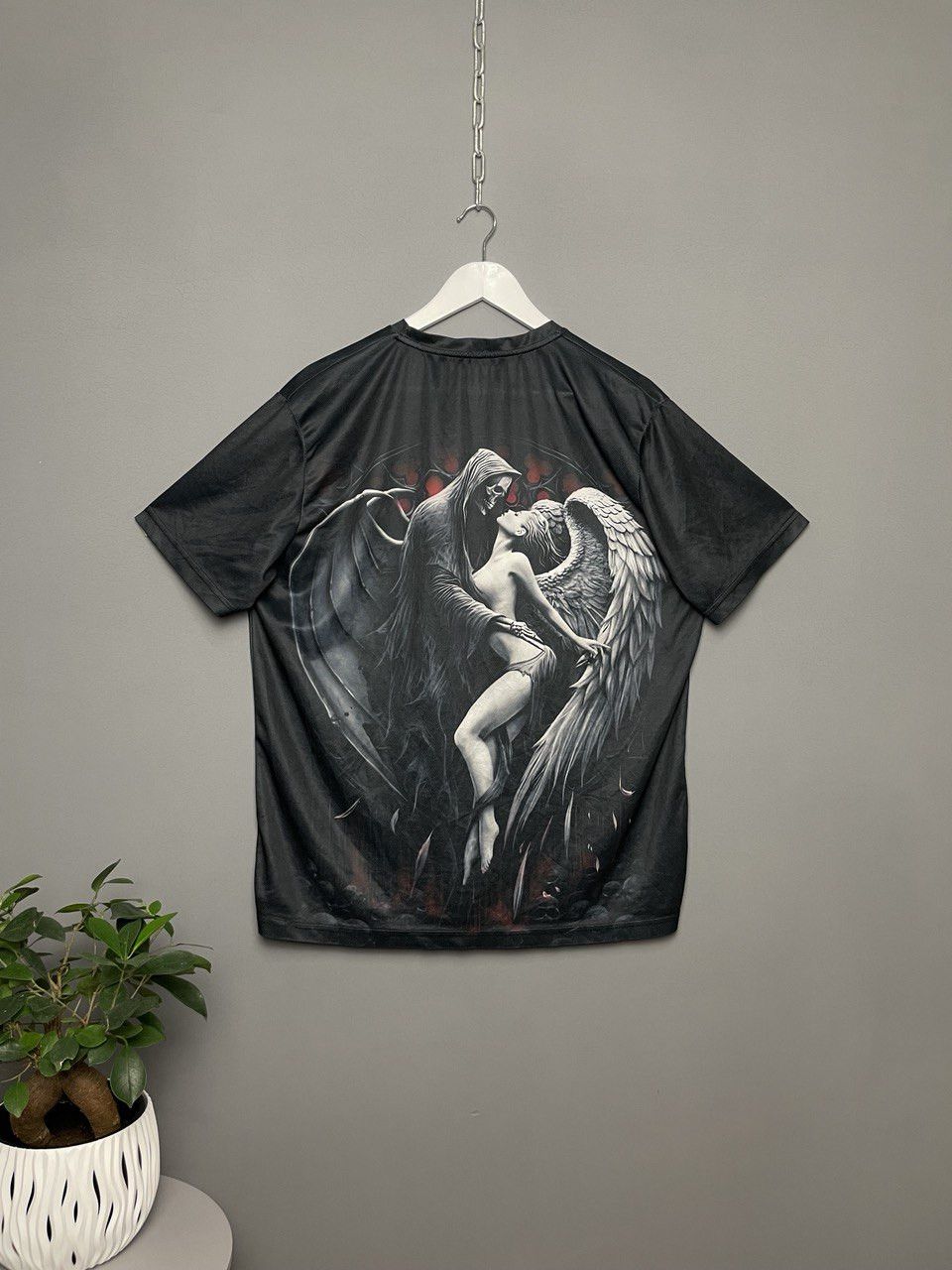 Vintage Vintage Death T shirt Size US XL / EU 56 / 4 - 2 Thumbnail