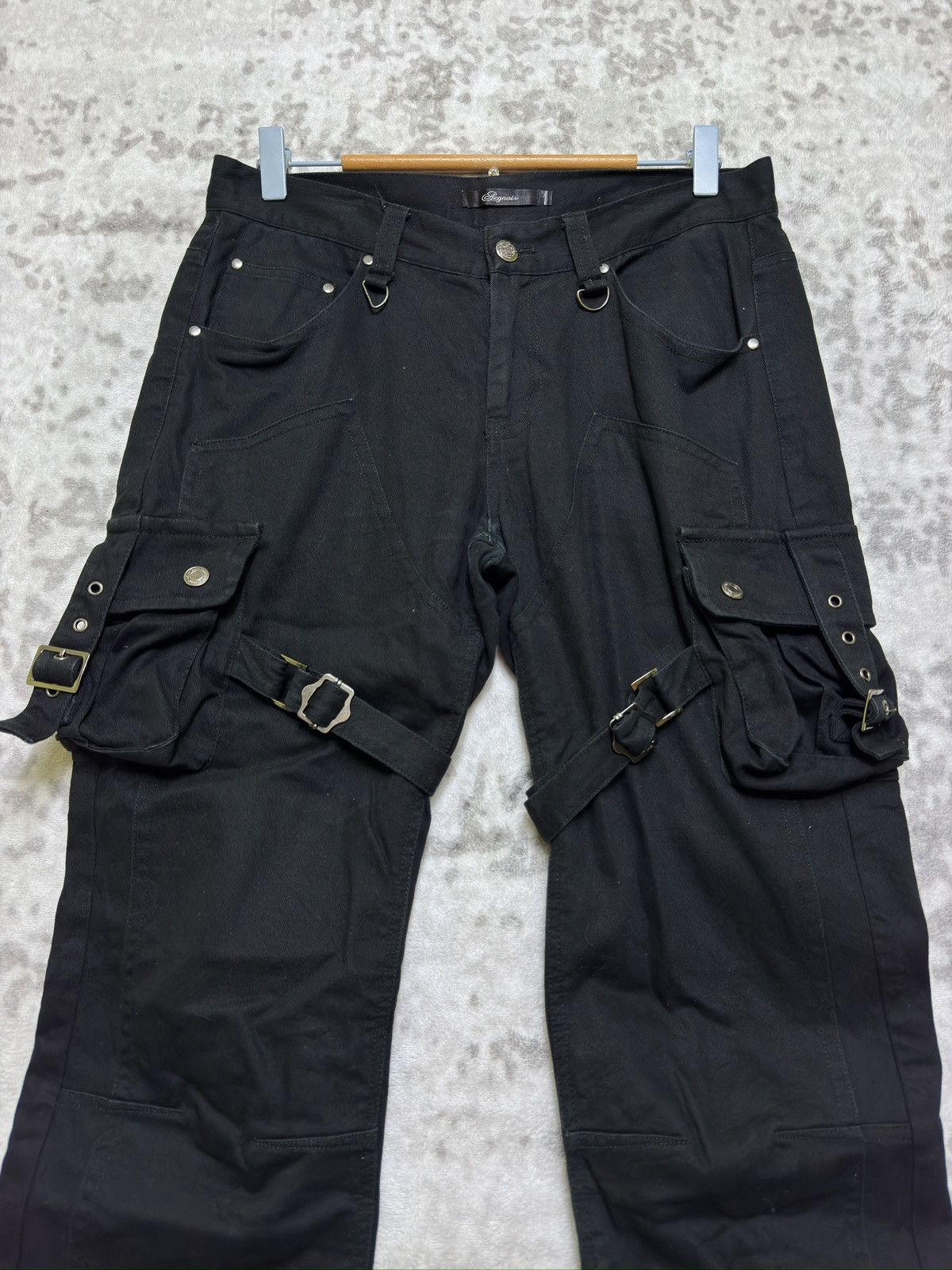 Hysteric Glamour Aegnoie Vkei Buckle Strap Double Knee Cargo Trouser Size US 30 / EU 46 - 3 Thumbnail