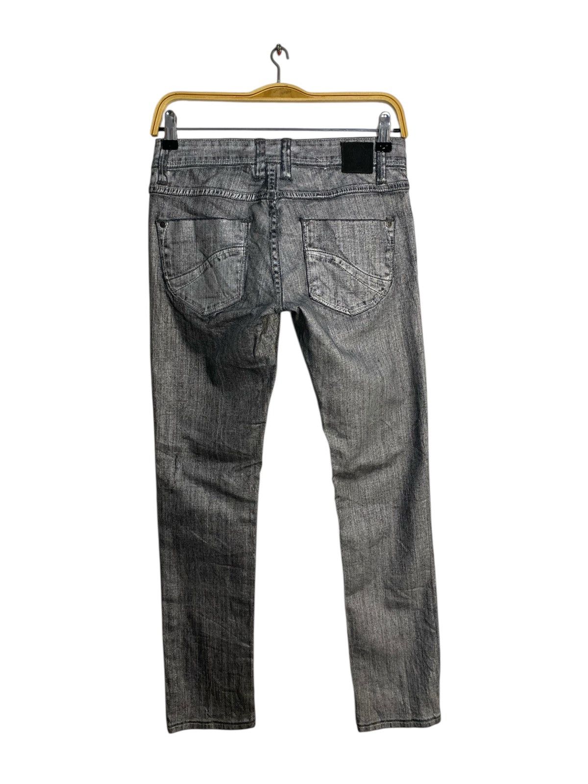Diesel 90s Diesel Grey Denim Jeans Skinny Cut Size 28" / US 6 / IT 42 - 2 Thumbnail