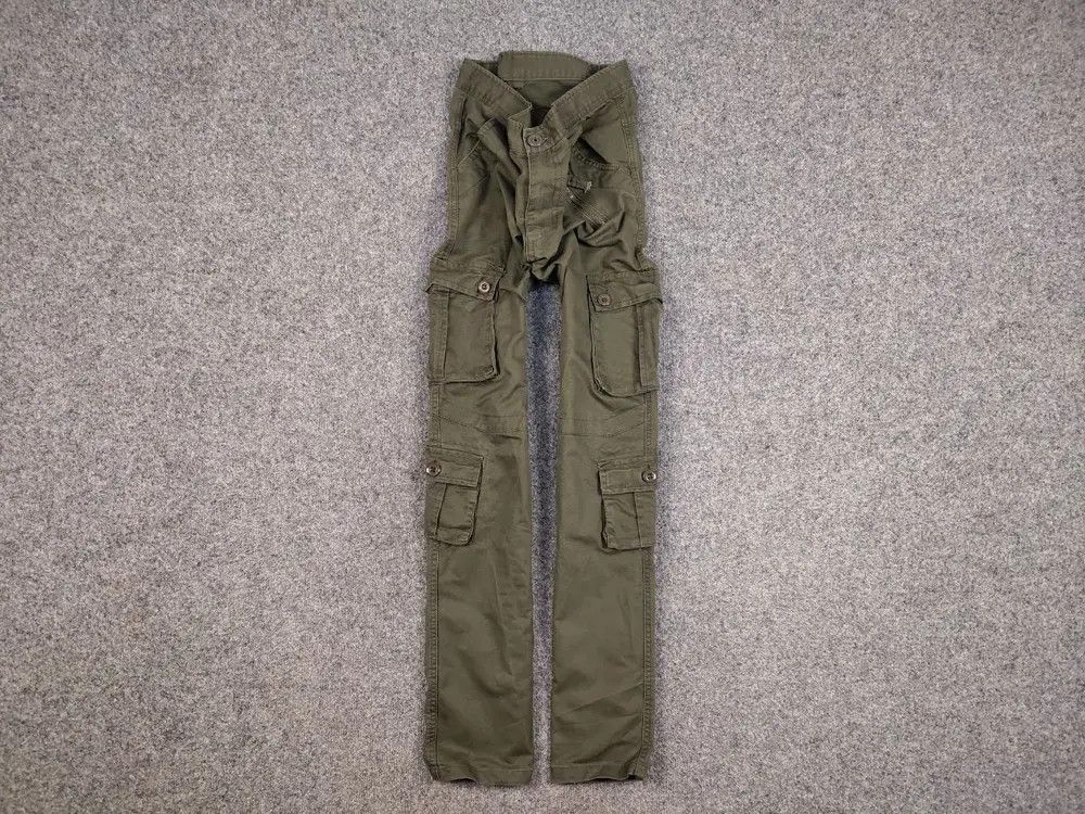 Japanese Brand Vintage Japanese Multi Pocket Cargo Pants Y2K Travis Style Size US 36 / EU 52 - 1 Thumbnail