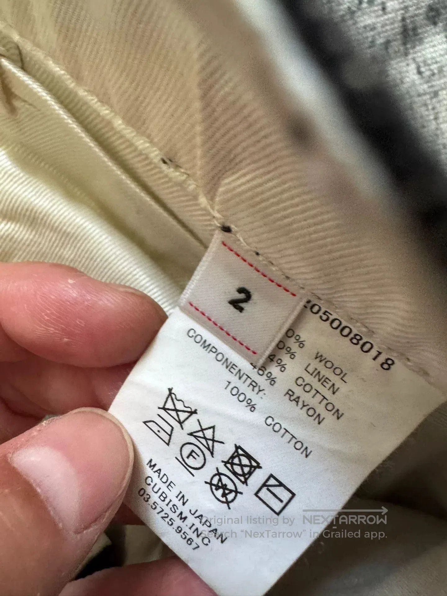 Visvim visvim hakama pants in black color. Size US 27 - 3 Thumbnail