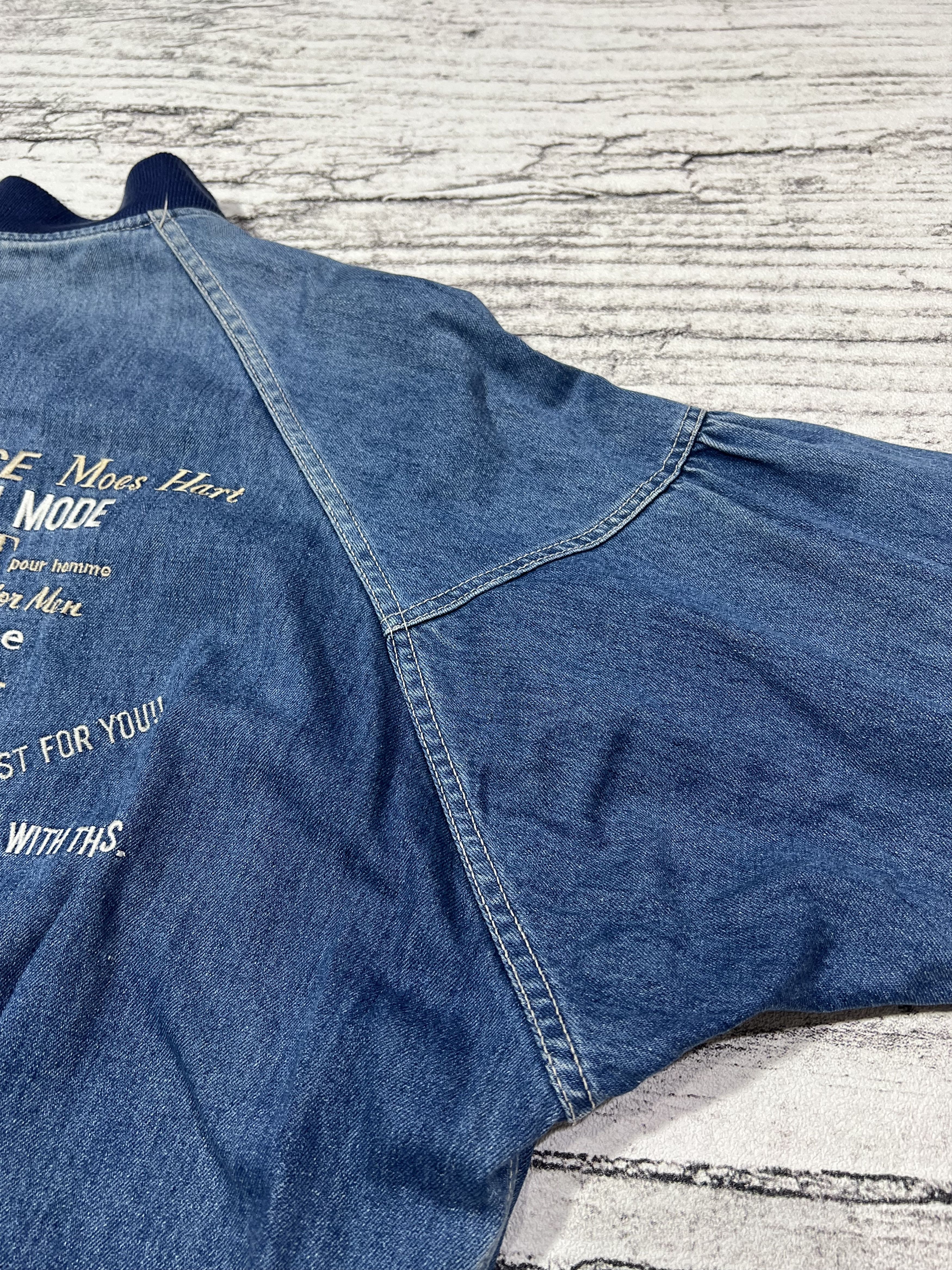 PPFM 2000s Archival PPFM Japanese Poem Denim Jeans y2k Lgb Ifsix Size US L / EU 52-54 / 3 - 4 Thumbnail