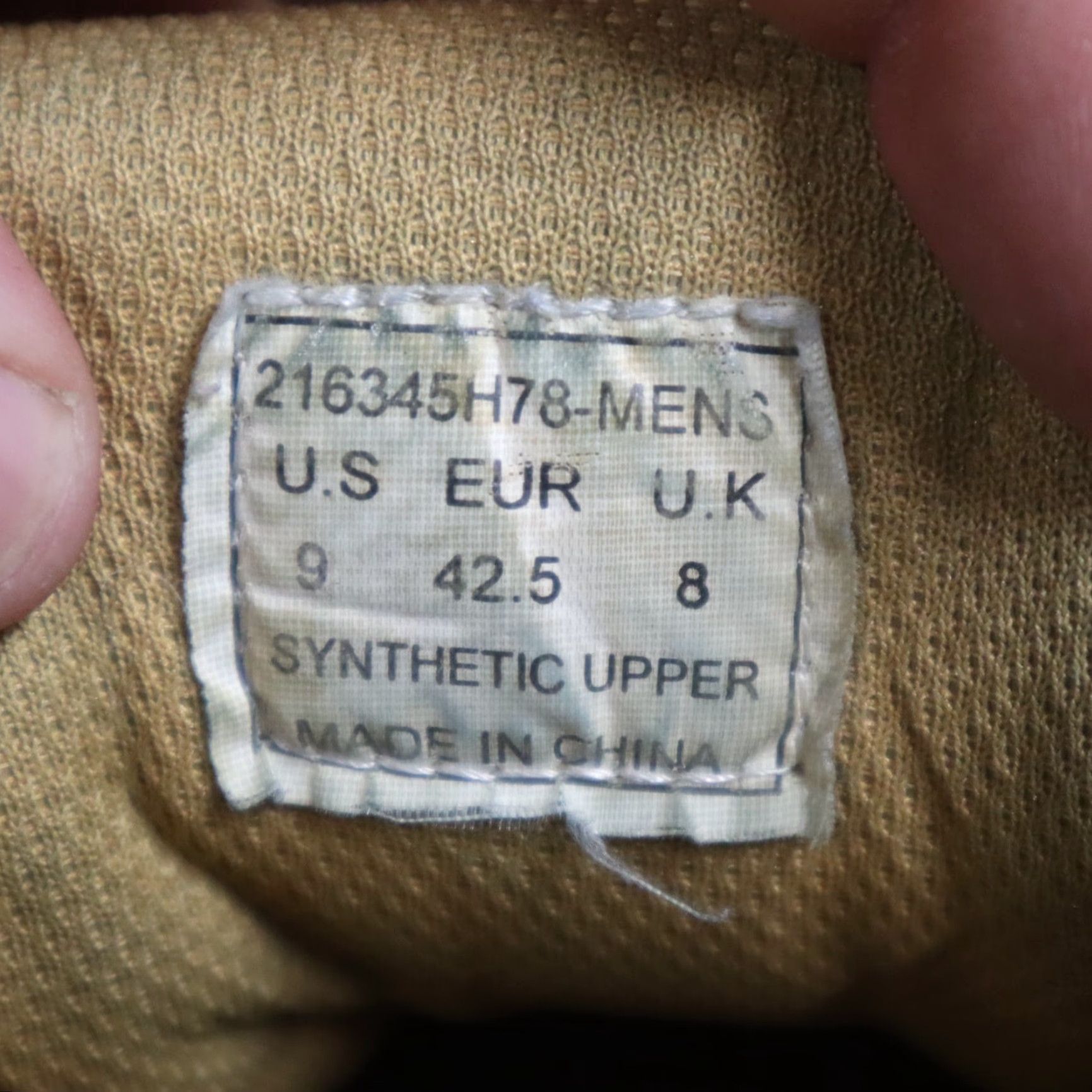 Vintage US Polo Assn Owen High Ankle Tan Wheat / Work Boots / Men's Size 9M Size US M / EU 48-50 / 2 - 7 Thumbnail