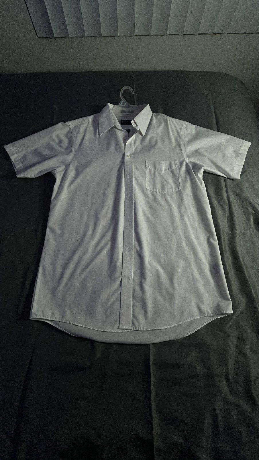 Other Stafford White Short-Sleeve Button-Down Casual Shirt Size US L / EU 52-54 / 3 - 1 Thumbnail