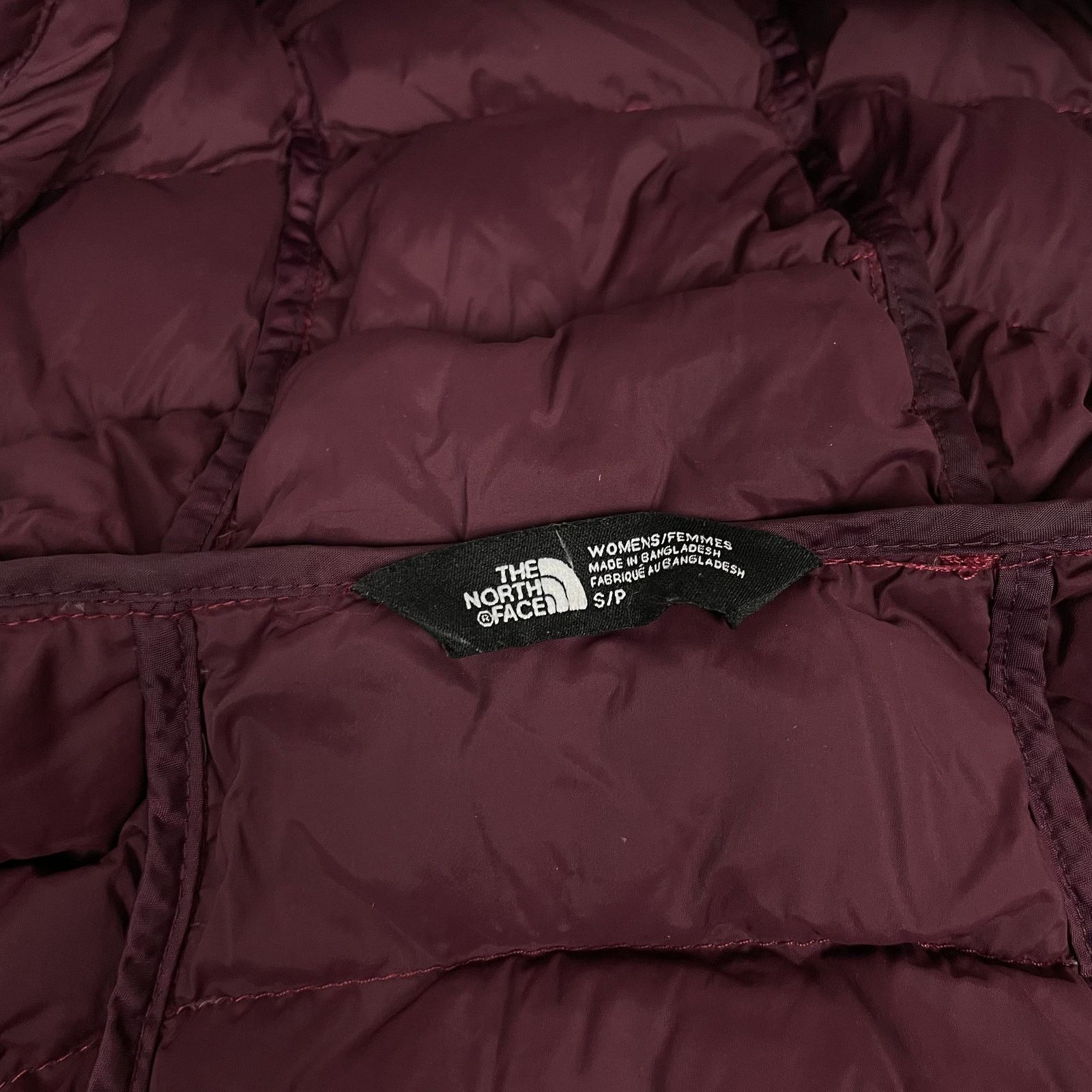 The North Face The North Face Women's Burgundy Full Zip Puffer Jacket Small Size S / US 4 / IT 40 - 13 Thumbnail