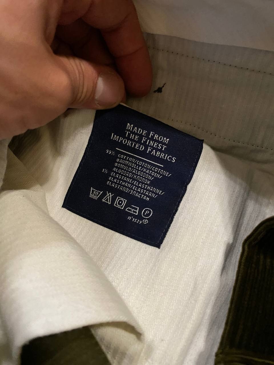 Polo Ralph Lauren Polo Ralph Lauren Vintage Velvet Pants Size US 34 / EU 50 - 14 Thumbnail