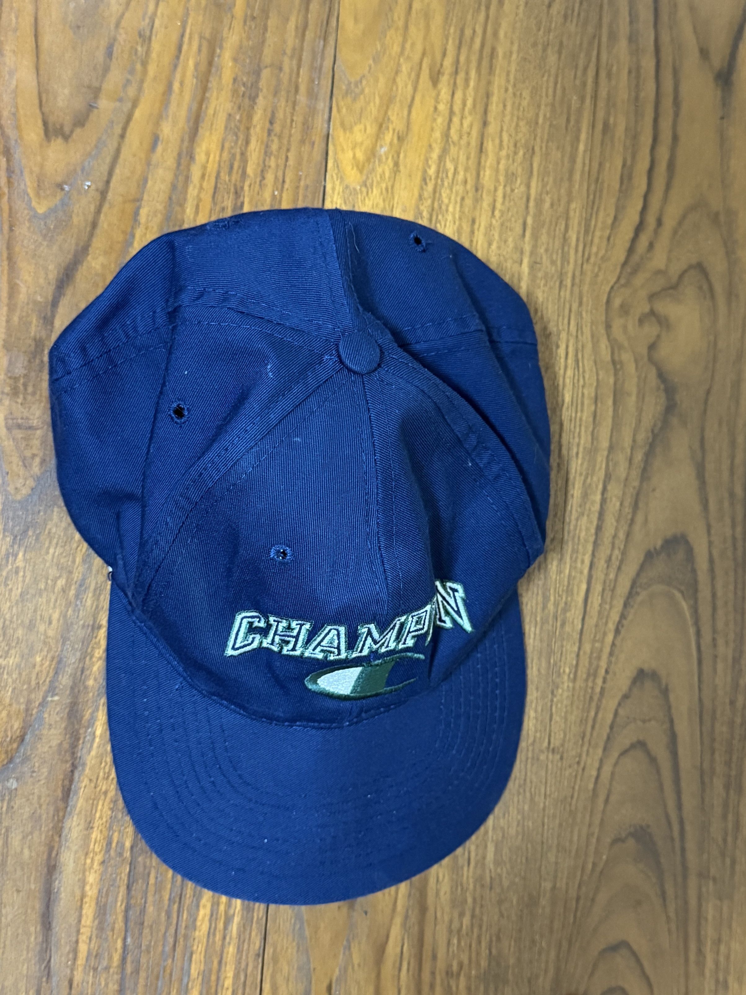 Champion Navy Champion cap hat Size ONE SIZE - 3 Thumbnail