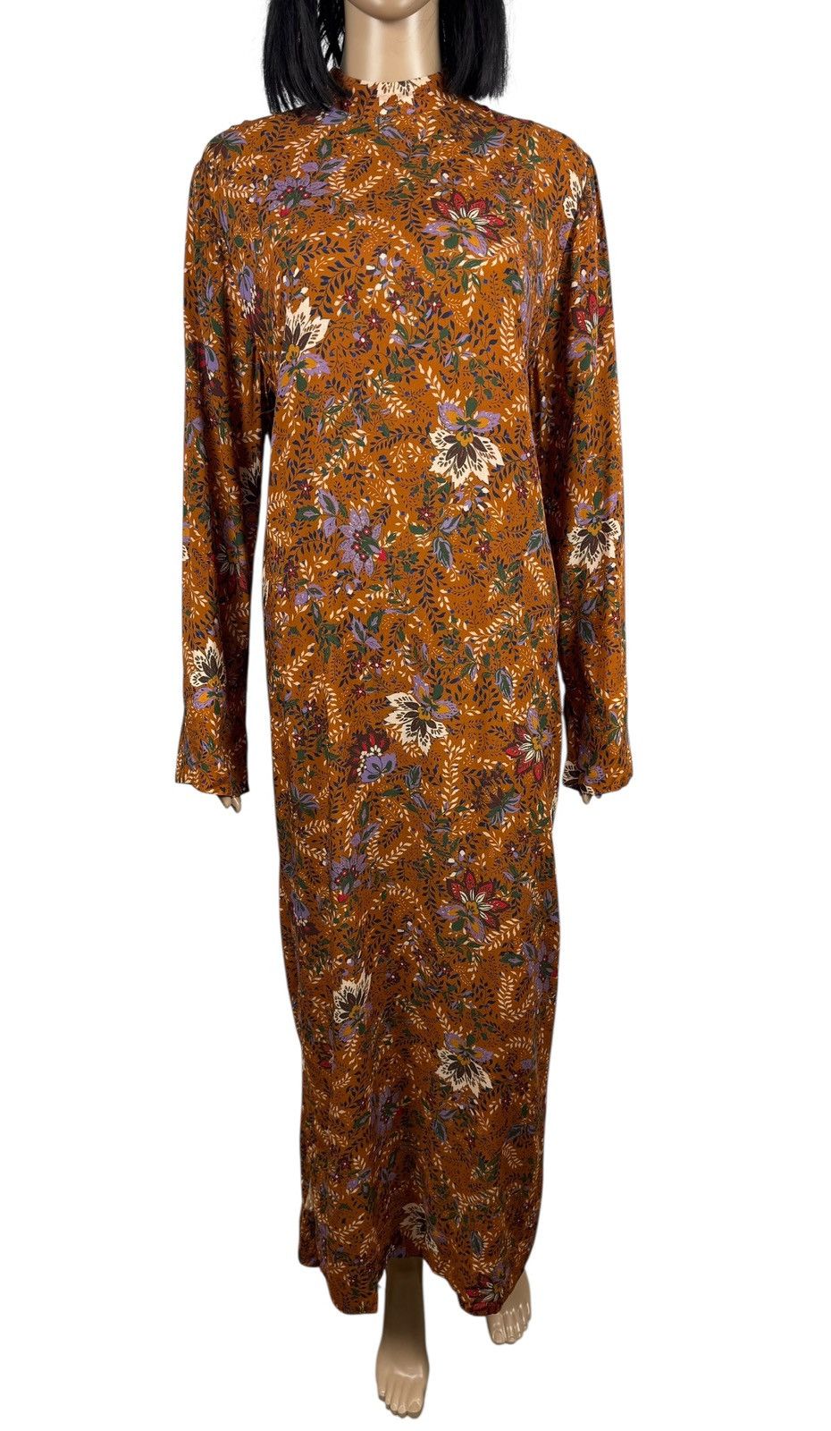 Libertine-Libertine Libertine - Libertine Floral Printed Viscose Maxi Dress XS Size XS / US 0-2 / IT 36-38 - 2 Thumbnail
