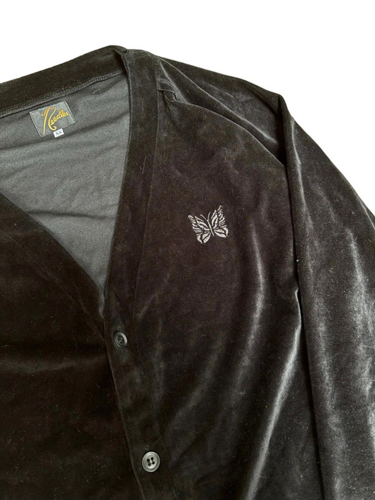 Needles Needles Lightweight Cotton Cardigan Black XS Size US XS / EU 42 / 0 - 2 Thumbnail