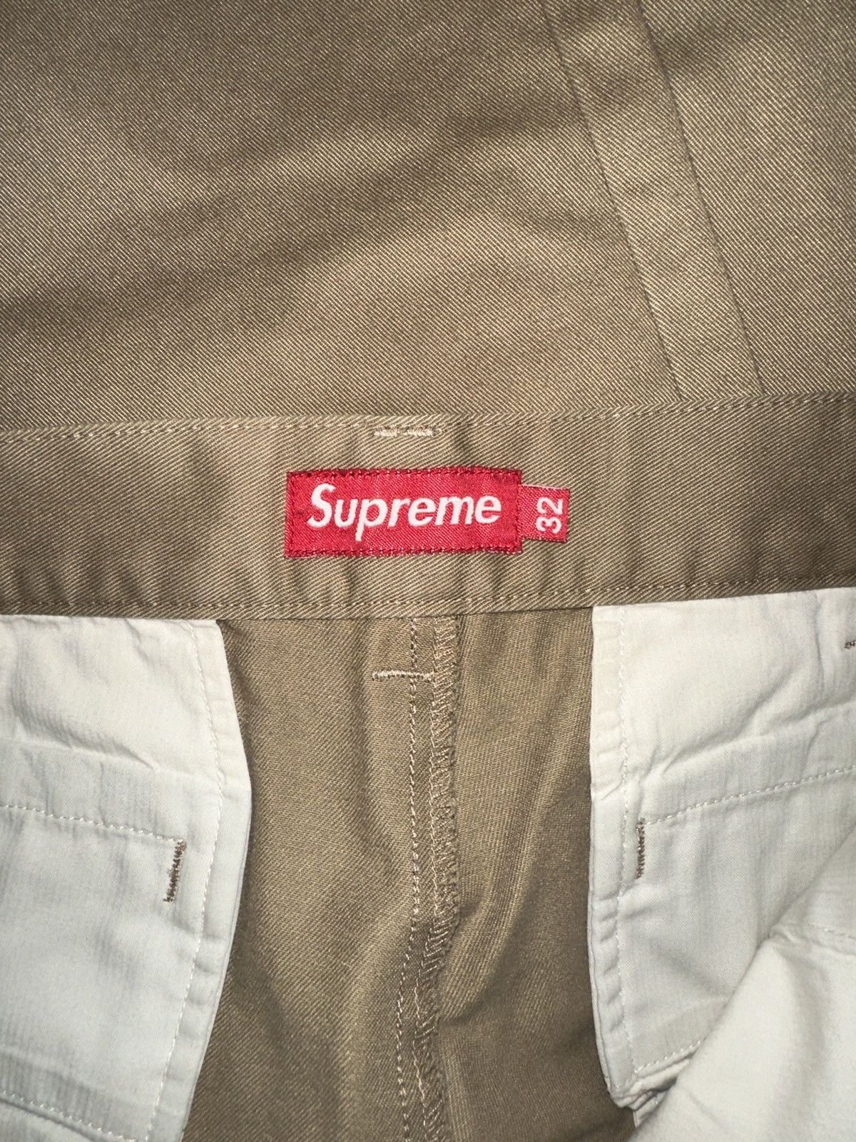 Supreme Supreme Tan Work/Chino Pant 32 Size US 32 / EU 48 - 3 Thumbnail