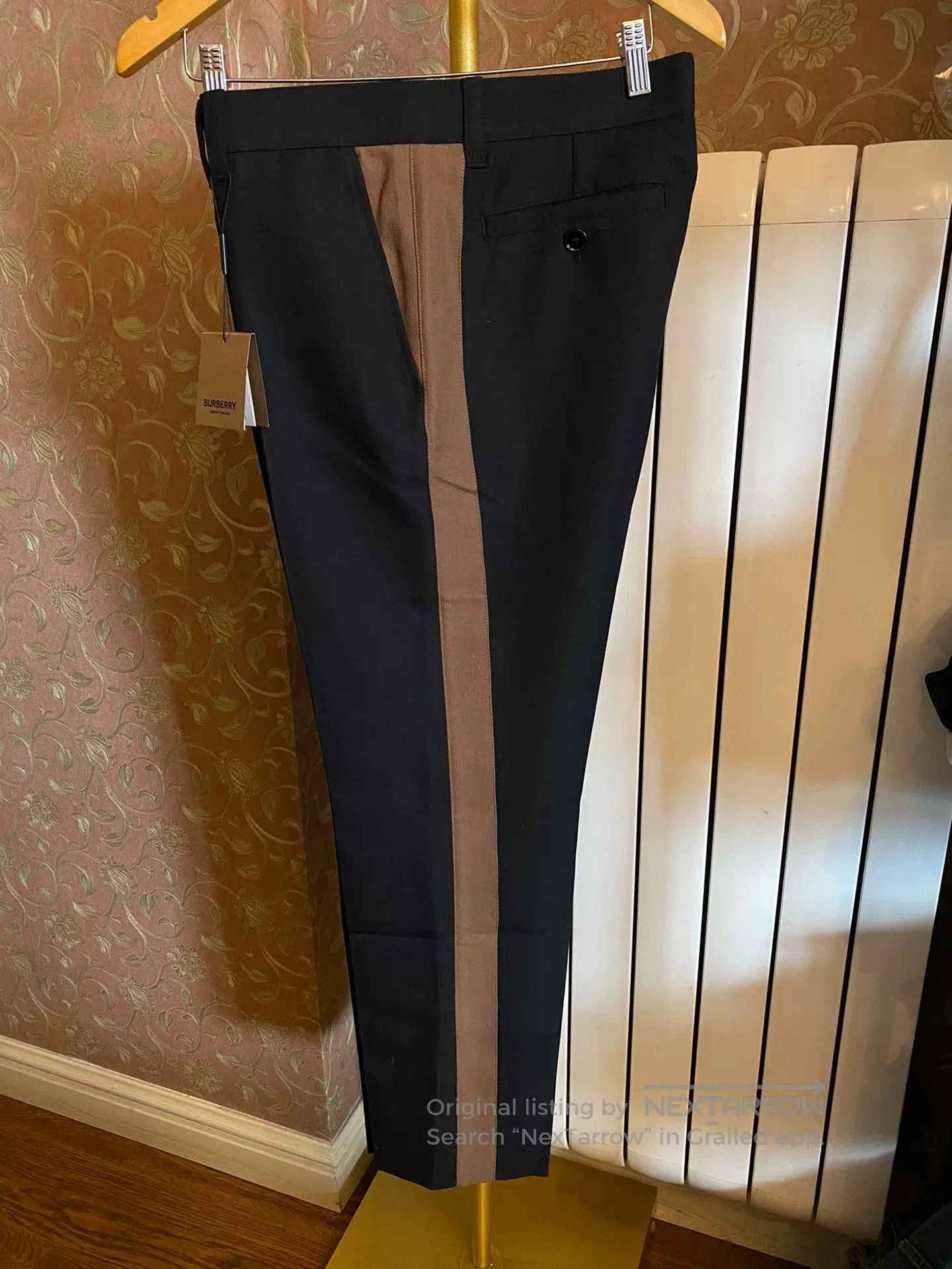 Burberry Burberry Classic Black Wool Trousers. Size US 34 / EU 50 - 3 Thumbnail