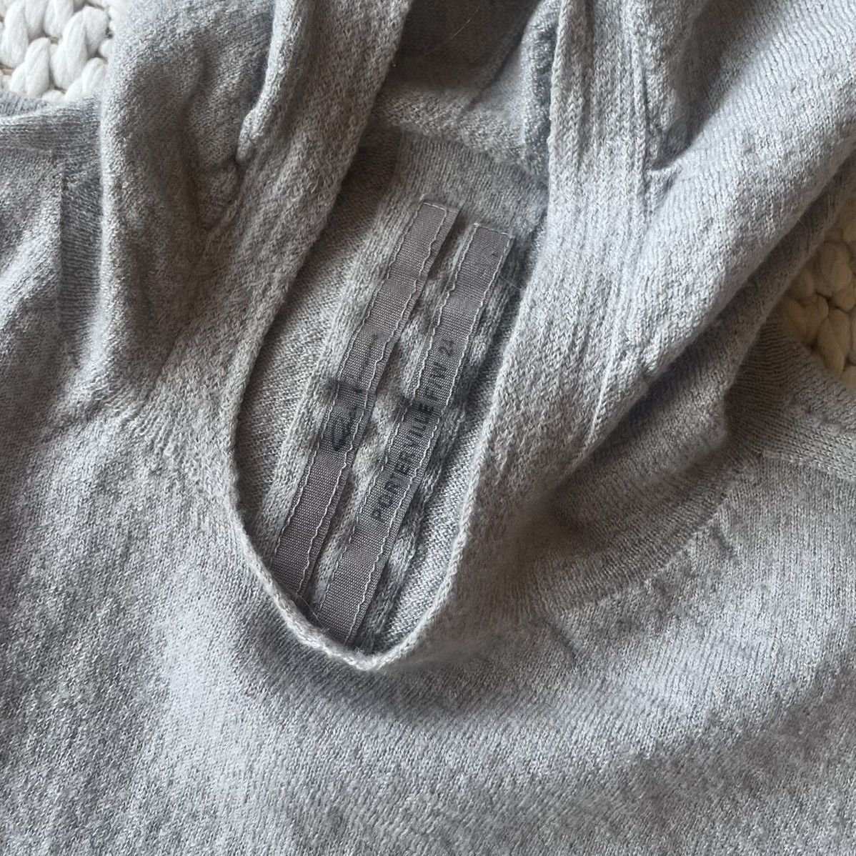 Rick Owens Rick Owens FW24 ‘PORTERVILLE’ mainline slim layered hoodie Size US M / EU 48-50 / 2 - 2 Thumbnail