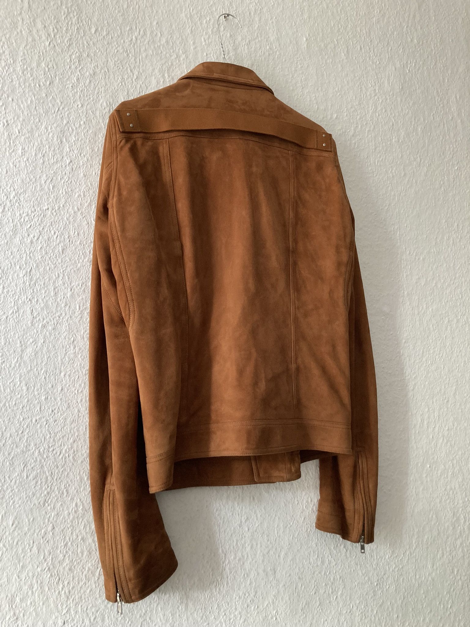 Rick Owens F/W 19 "LARRY" Chain Suede Leather Rotterdam Jacket Size US M / EU 48-50 / 2 - 14 Thumbnail