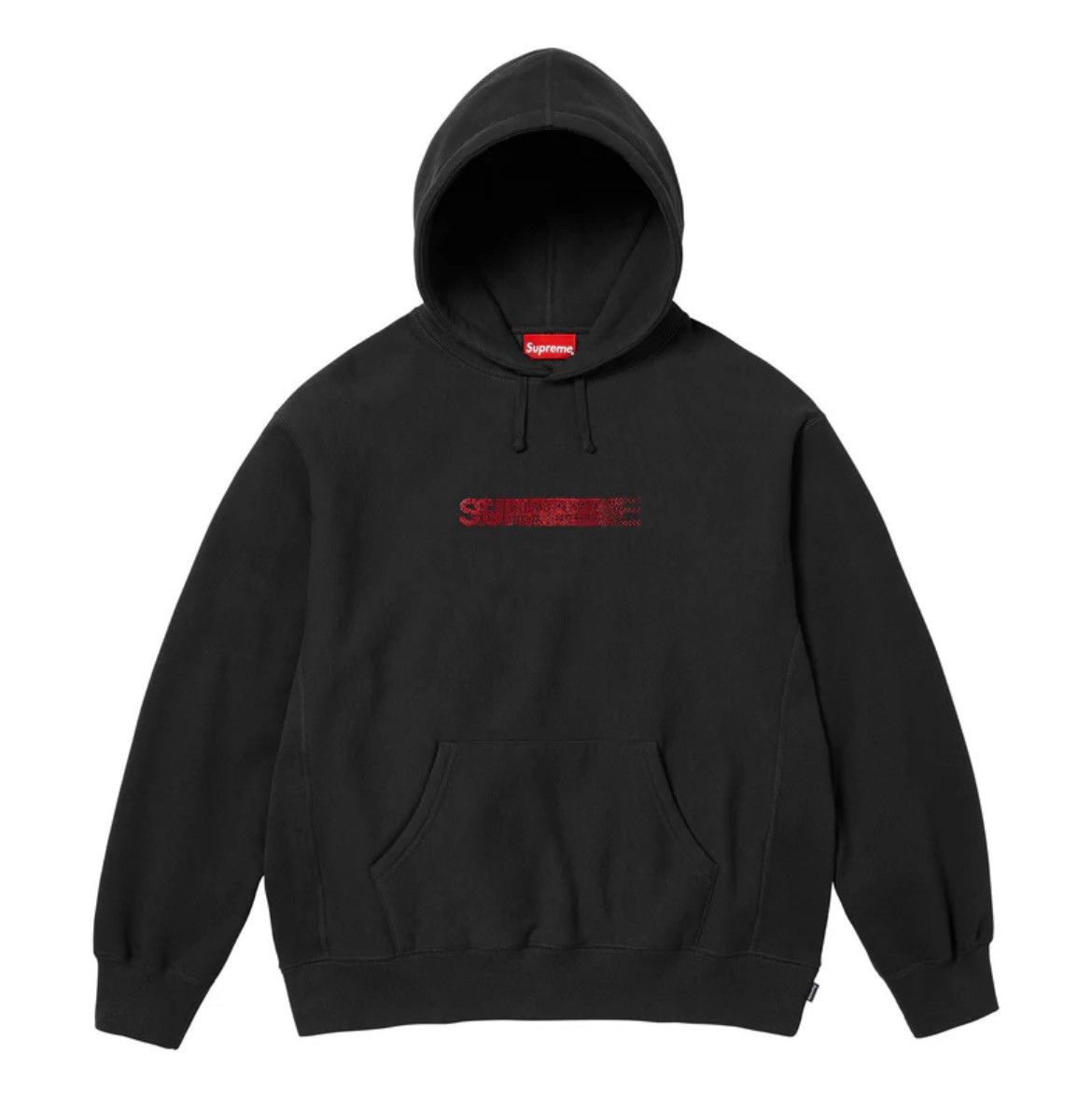 Supreme × Swarovski Supreme Swarovski Motion Logo Hooded Sweatshirt Size XL Size US XL / EU 56 / 4 - 4 Thumbnail