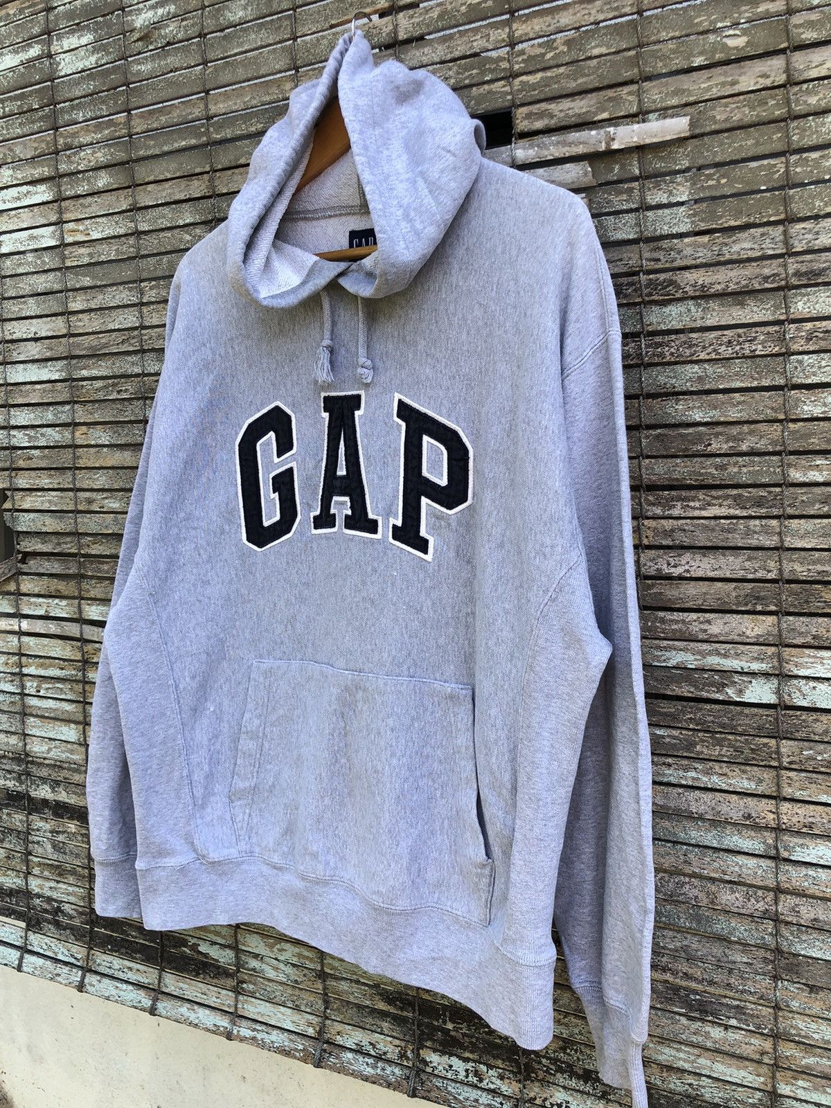 Japanese Brand GAP Gray Hoodie Yezzy Kanye West Style Size US L / EU 52-54 / 3 - 3 Thumbnail