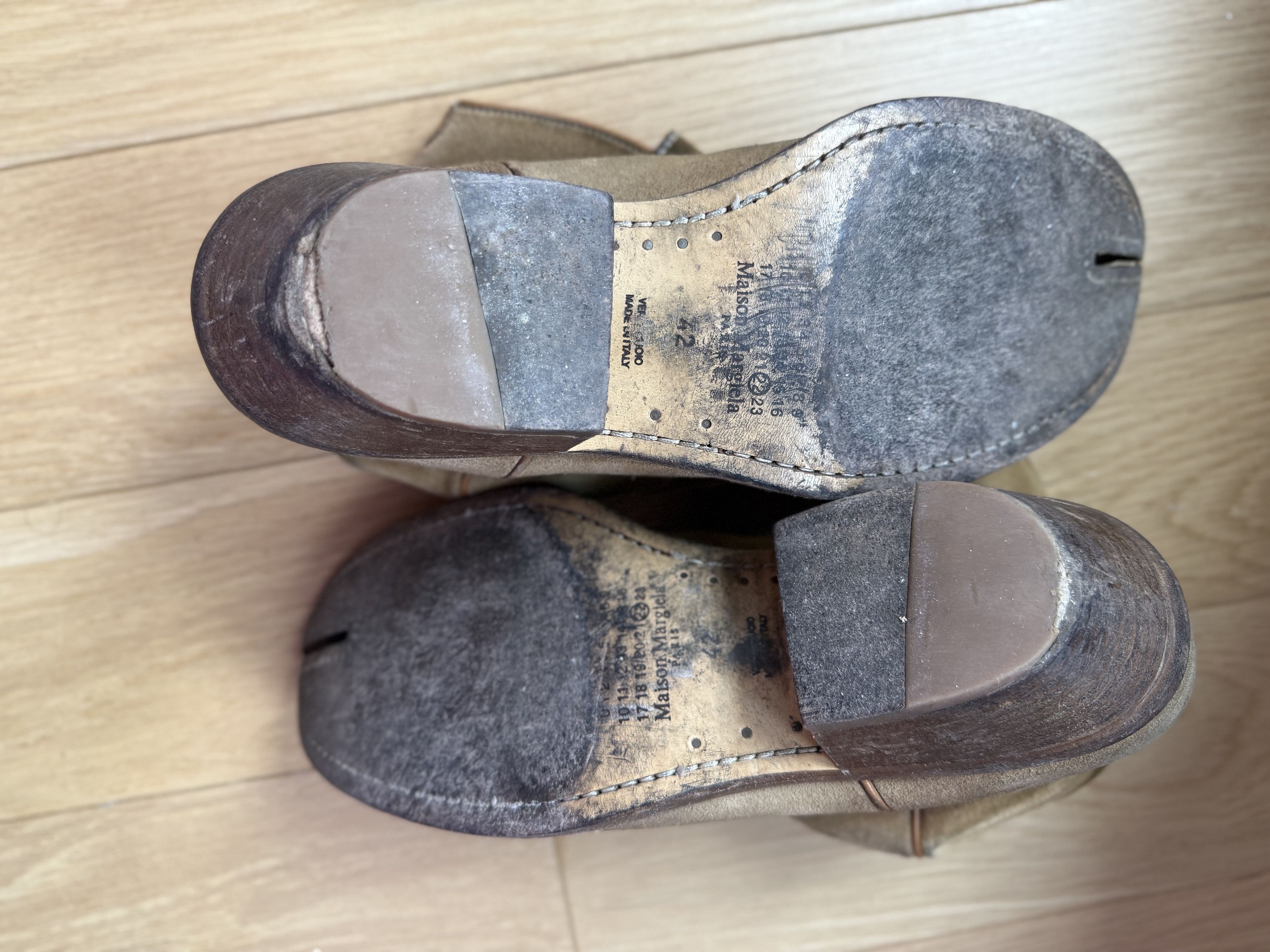 Maison Margiela Maison Margiela Tabi Cowboy Boot — Distressed Suede Size US 9 / EU 42 - 8 Thumbnail