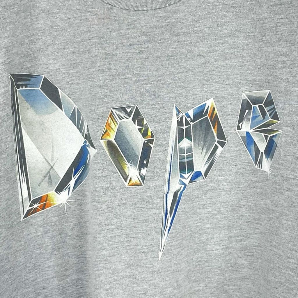 Other DOPE COUTURE Men’s Grey T shirt w Crystal DOPE Logo Size XL Size US XL / EU 56 / 4 - 2 Thumbnail