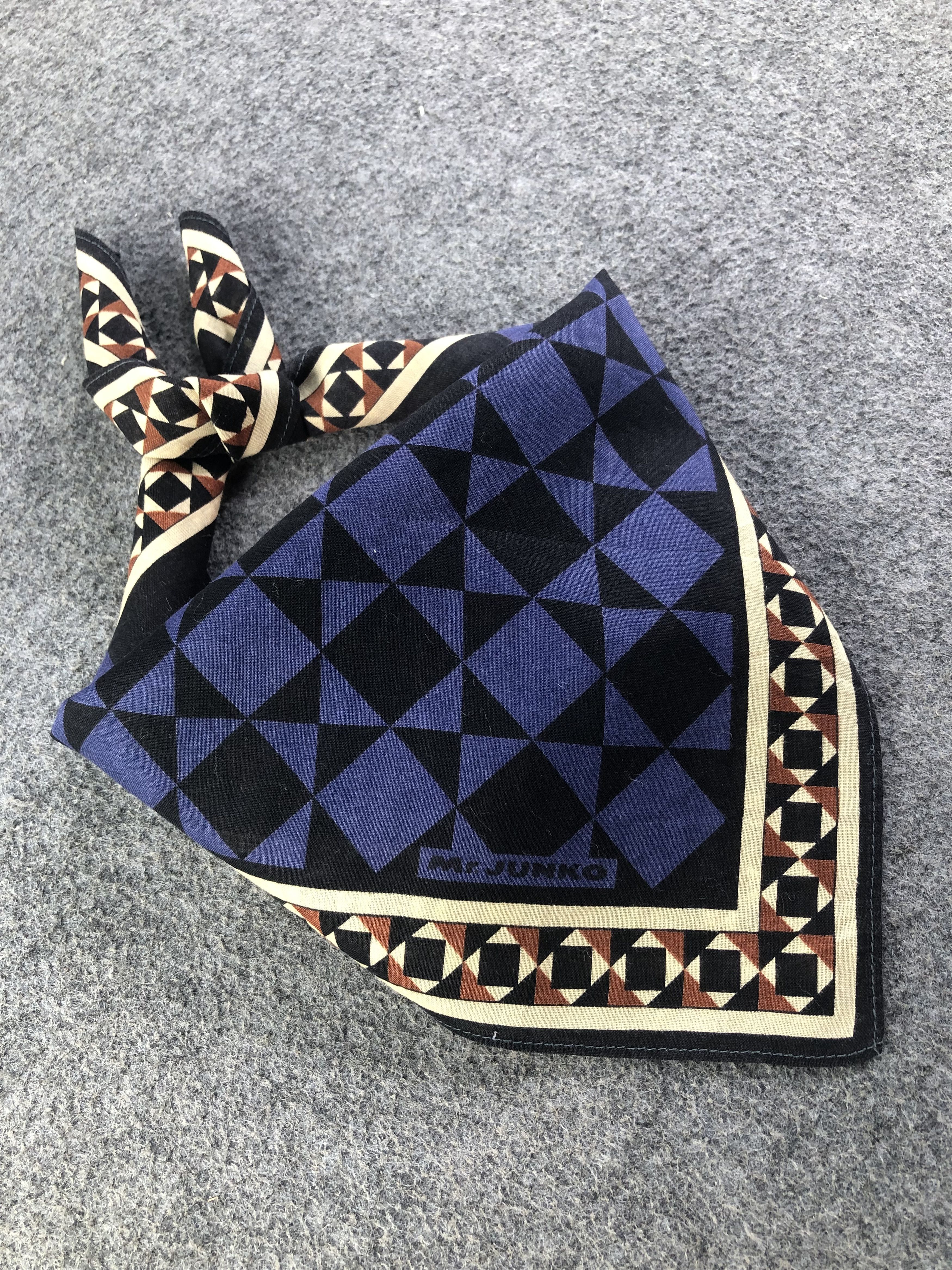 Japanese Brand × Mr. Junko × Vintage Mr. Junko Handkerchief / Bandana / Neckerchief Size ONE SIZE - 2 Thumbnail