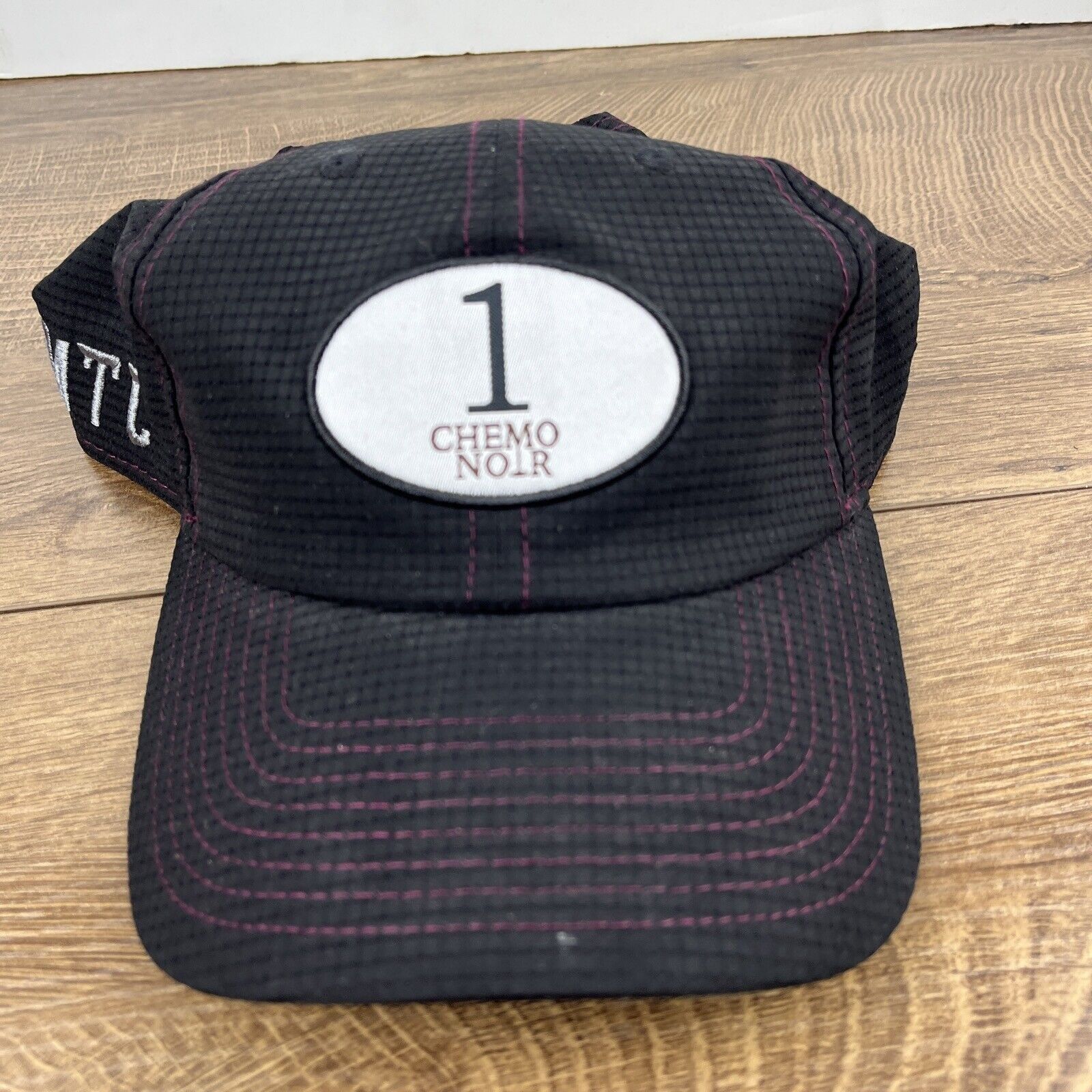 Other Chemo Noir 1 Hat Chemo Black Hat Adjustable Adult Size Hat B Size ONE SIZE - 5 Thumbnail