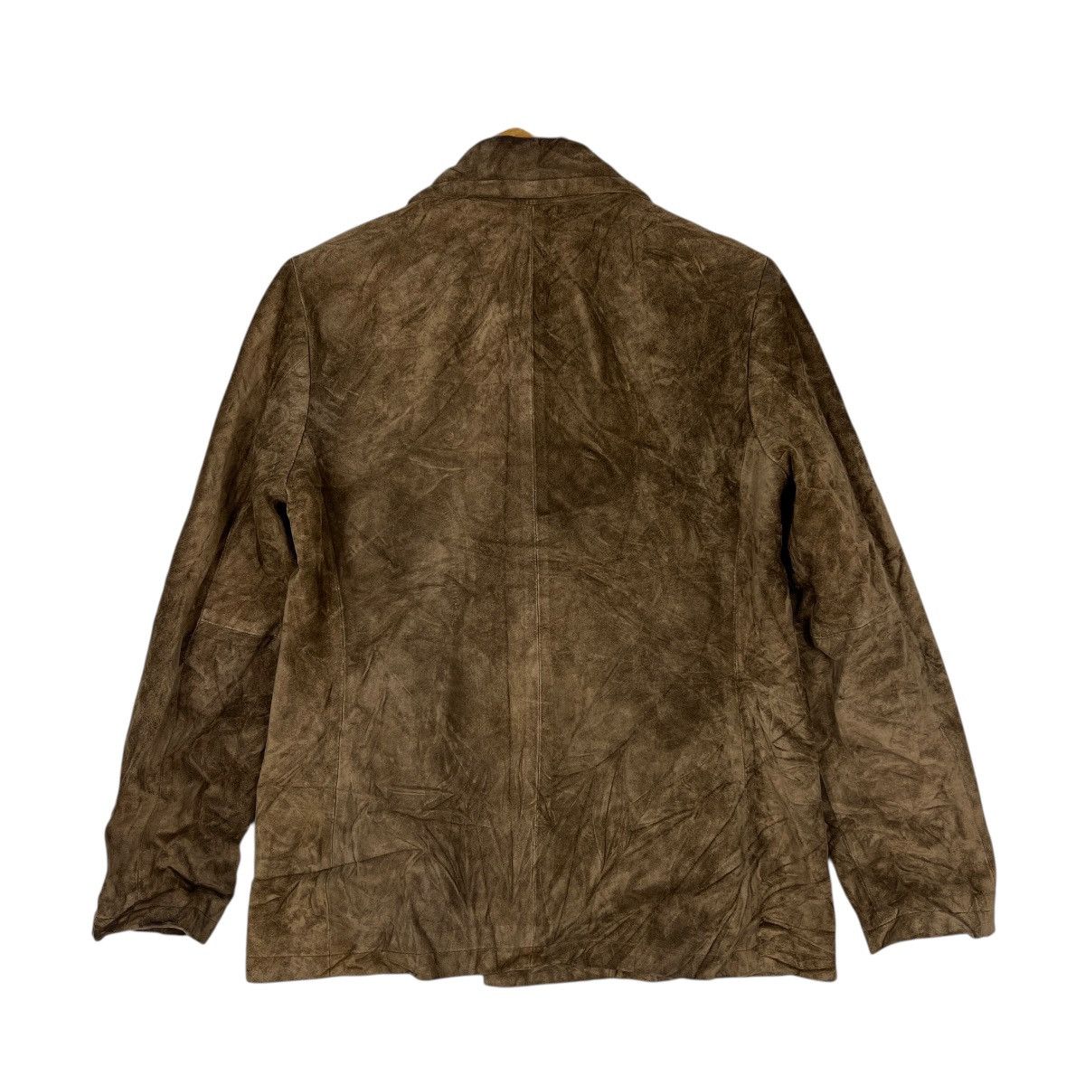 Marithe + Francois Girbaud MFG leather Double Breasted Jacket Size M / US 6-8 / IT 42-44 - 2 Thumbnail