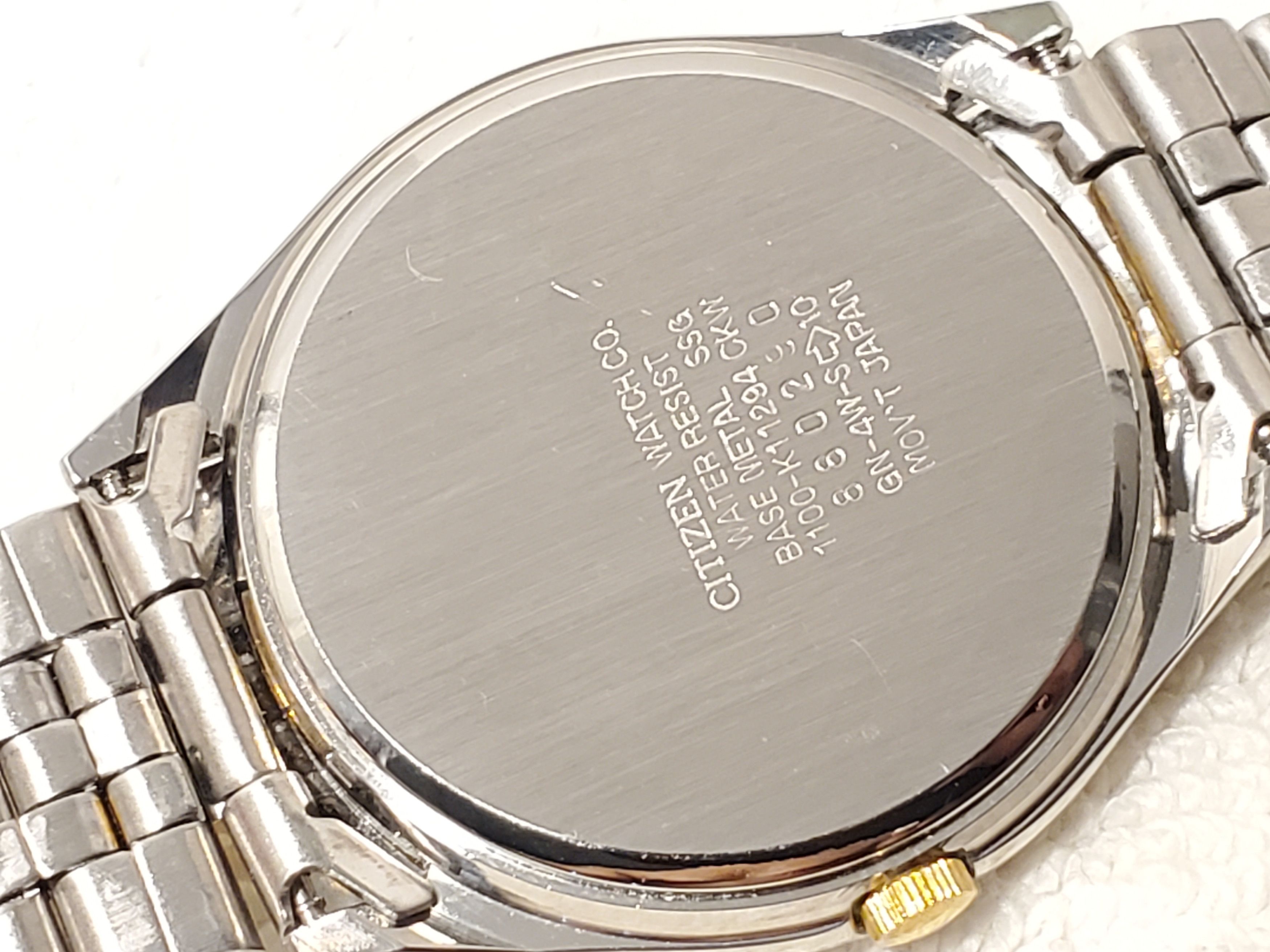 Citizen Vintage Citizen CQ Men’s Gray Dial Day Date S Steel Watch Size 36 - 7 Thumbnail