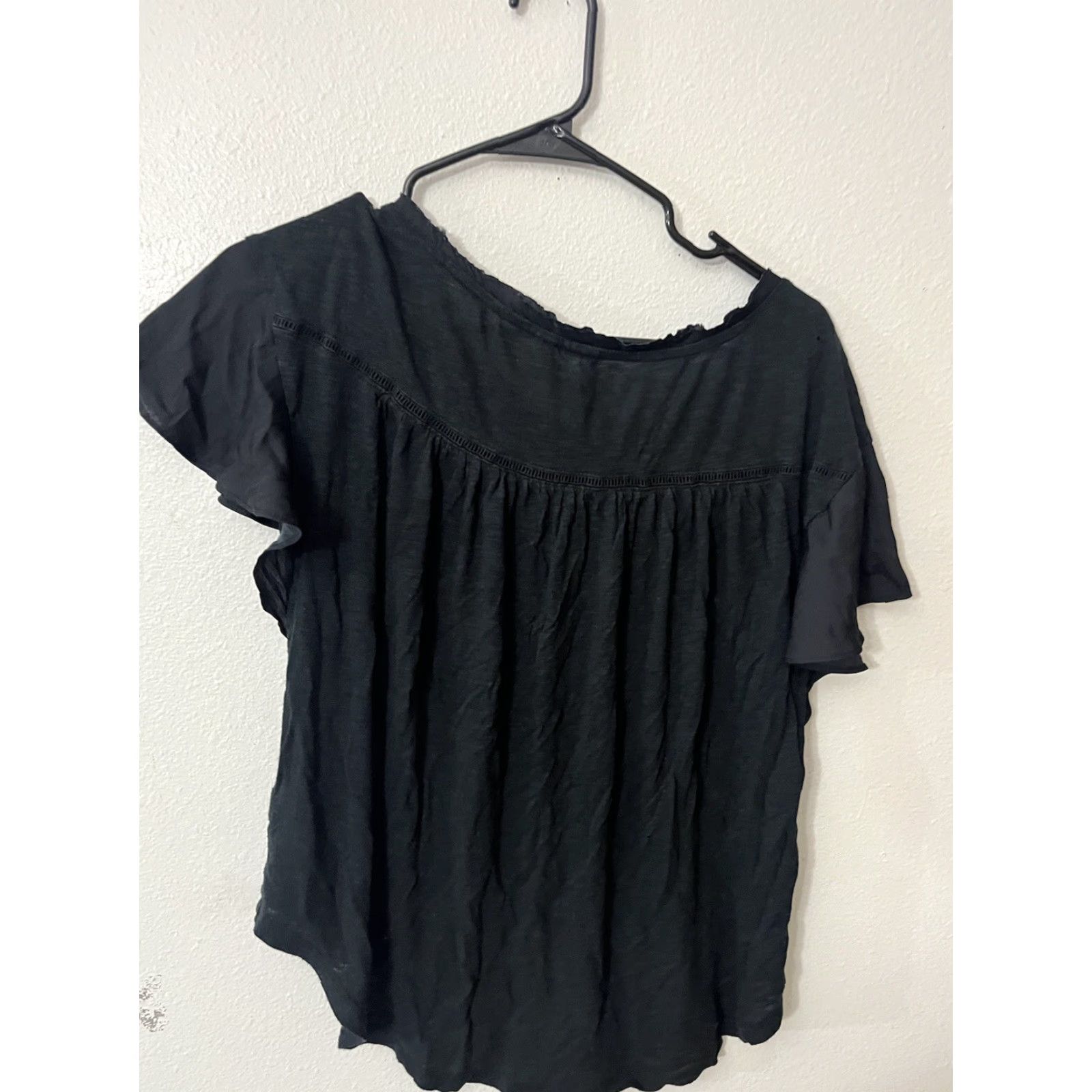 Gap Gap Shirt XS Black Round Neck Short Sleeve Cotton Knit Logo Basic T-Shirt Women’s Size XS / US 0-2 / IT 36-38 - 3 Thumbnail