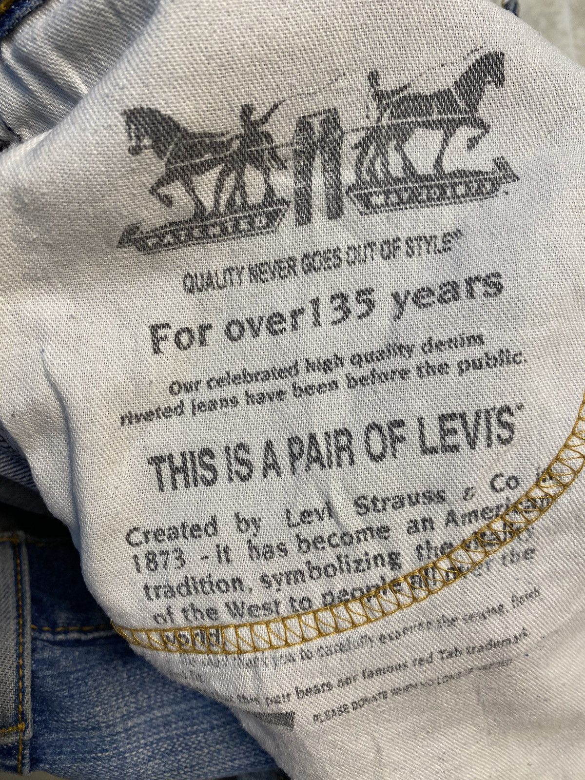 Levi's × Vintage Levis 569 Size US 34 / EU 50 - 13 Thumbnail
